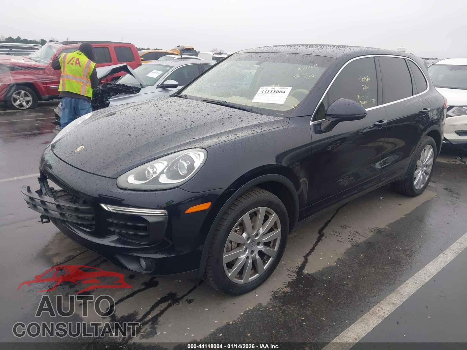 PORSCHE CAYENNE 2015 - WP1AB2A26FLA56184