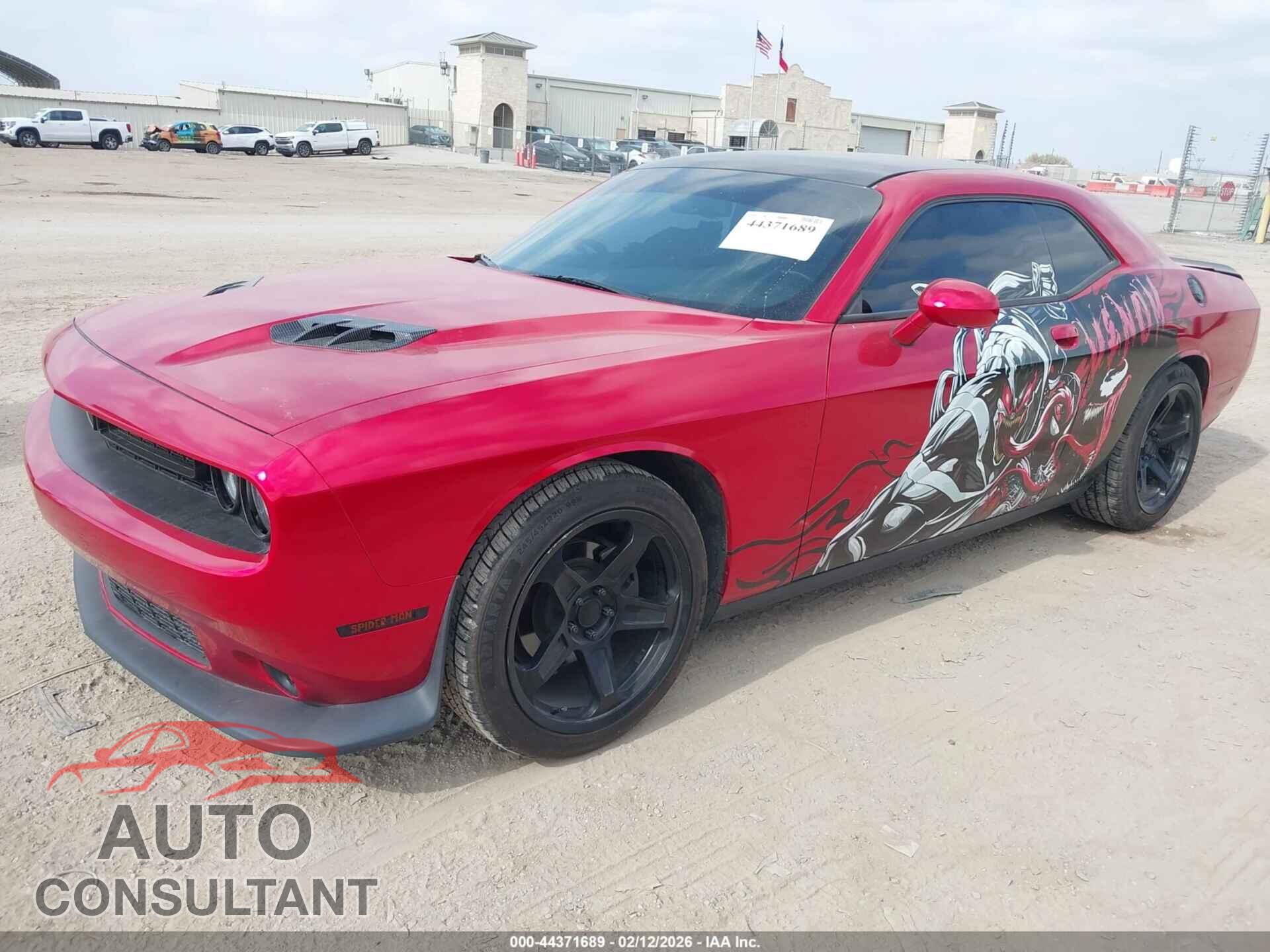 DODGE CHALLENGER 2018 - 2C3CDZAG8JH276445