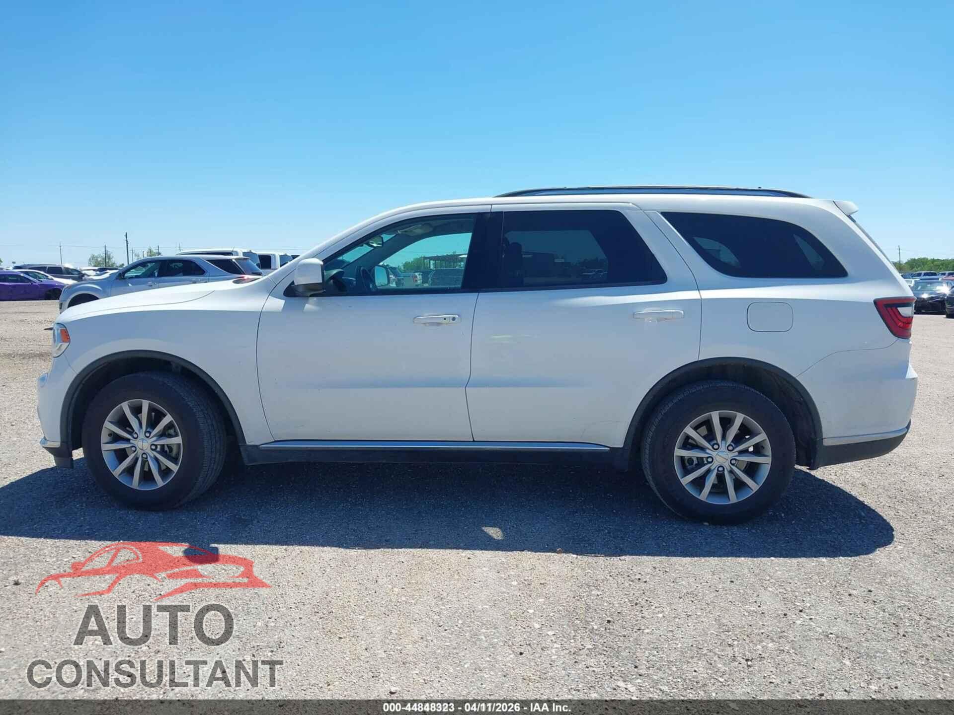 DODGE DURANGO 2016 - 1C4RDJAG5GC442021