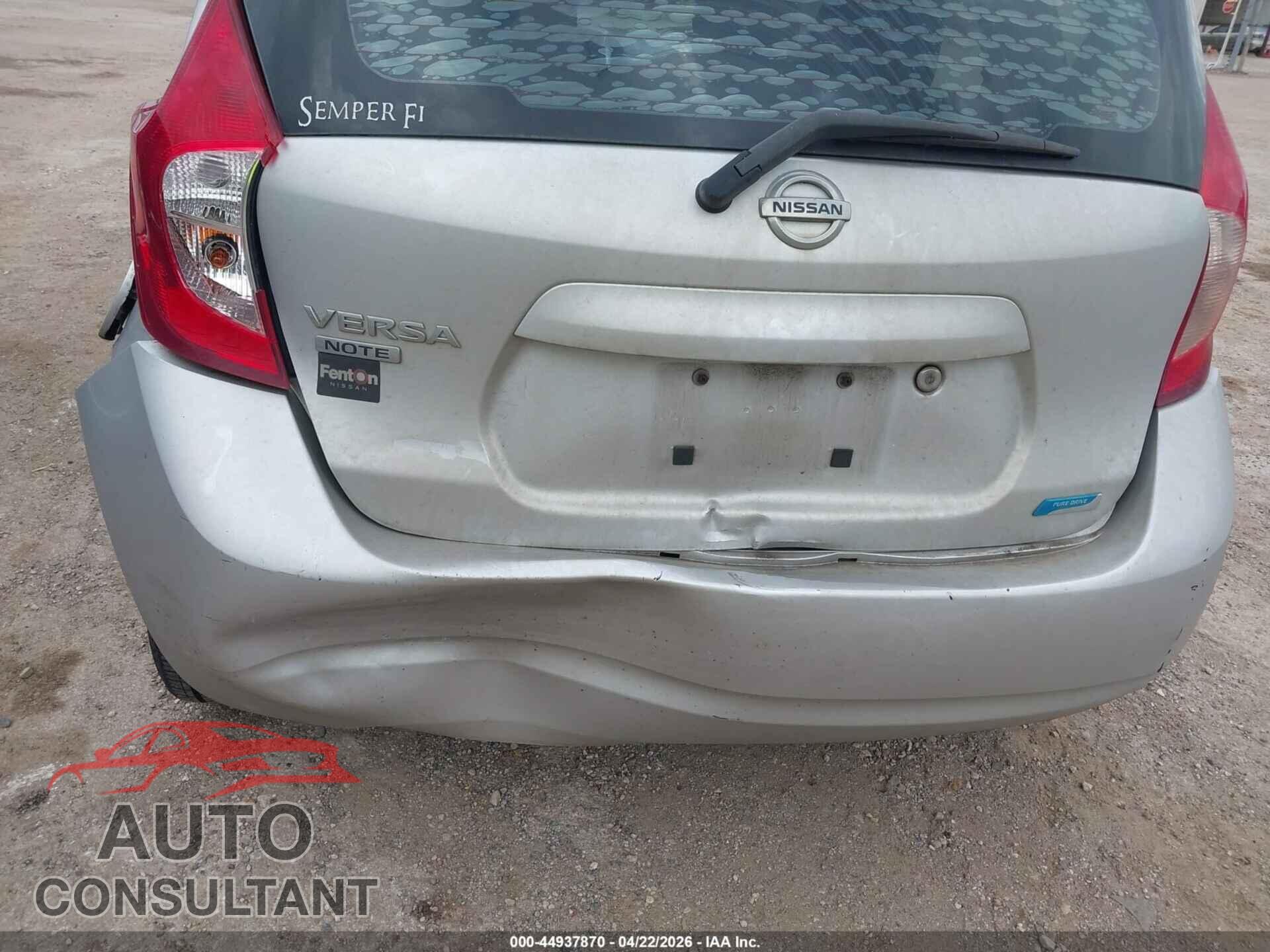 NISSAN VERSA NOTE 2016 - 3N1CE2CP0GL395610