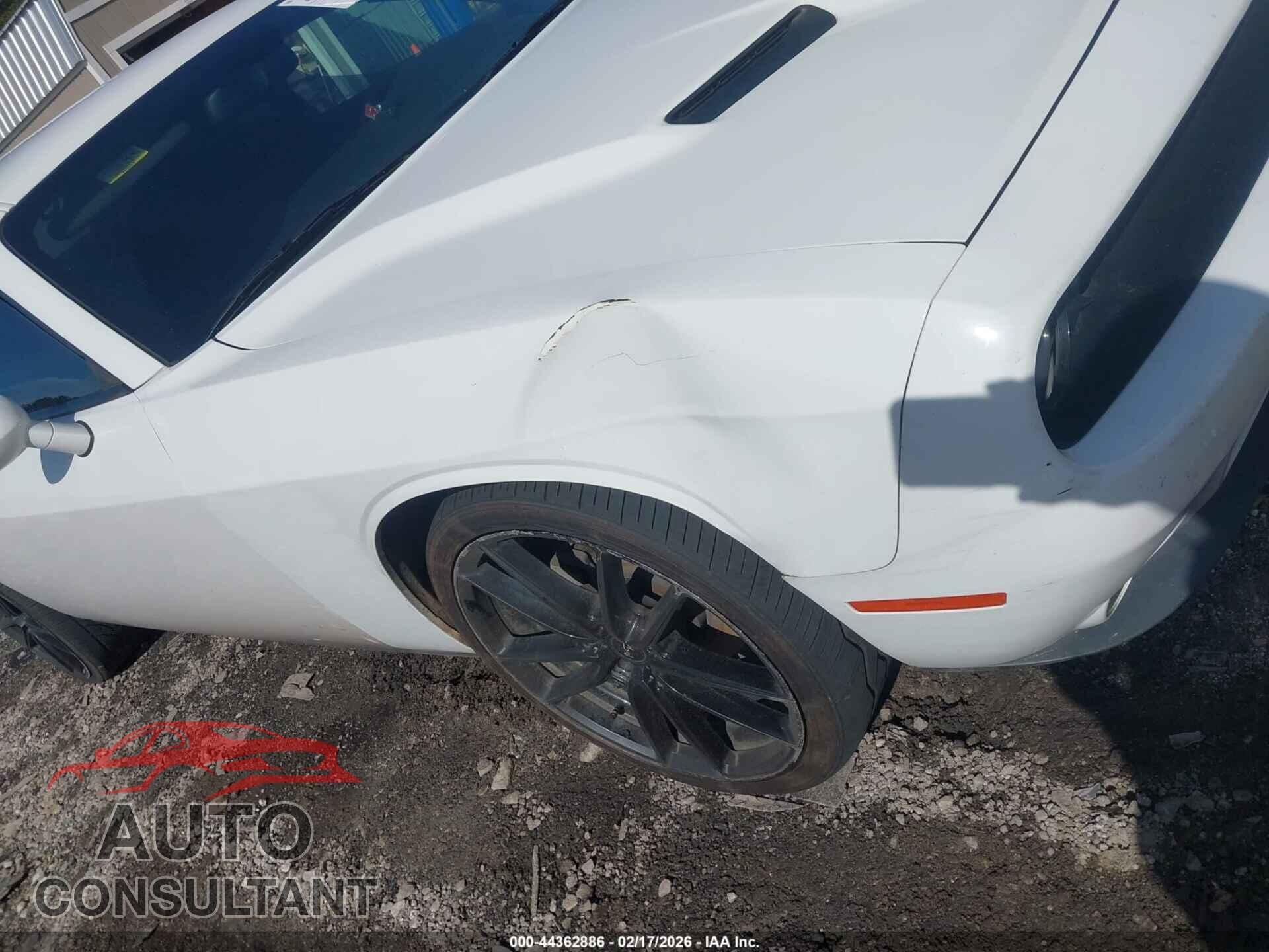 DODGE CHALLENGER 2016 - 2C3CDZAG3GH337760