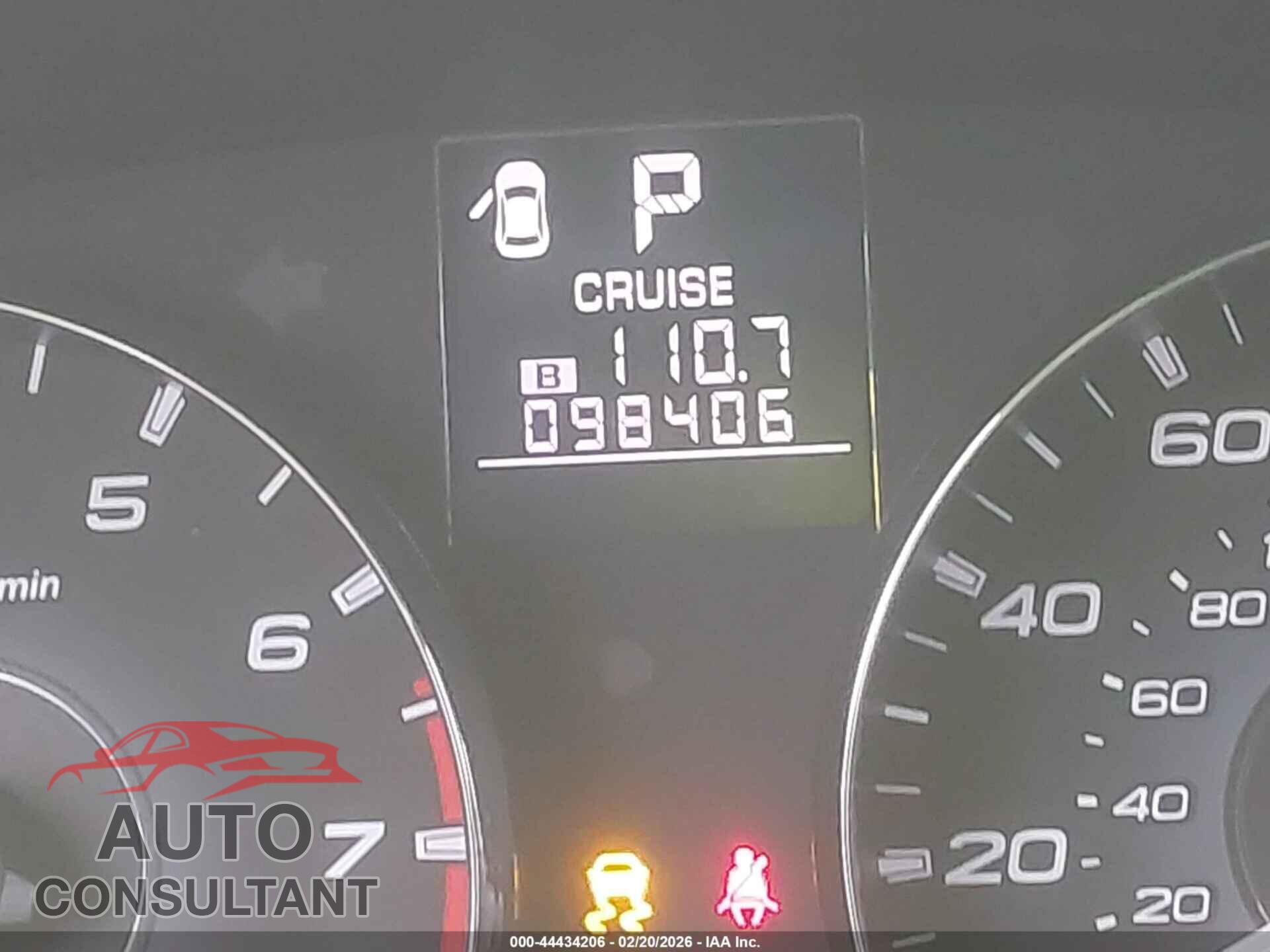 SUBARU OUTBACK 2011 - 4S4BRBLC8B3412972