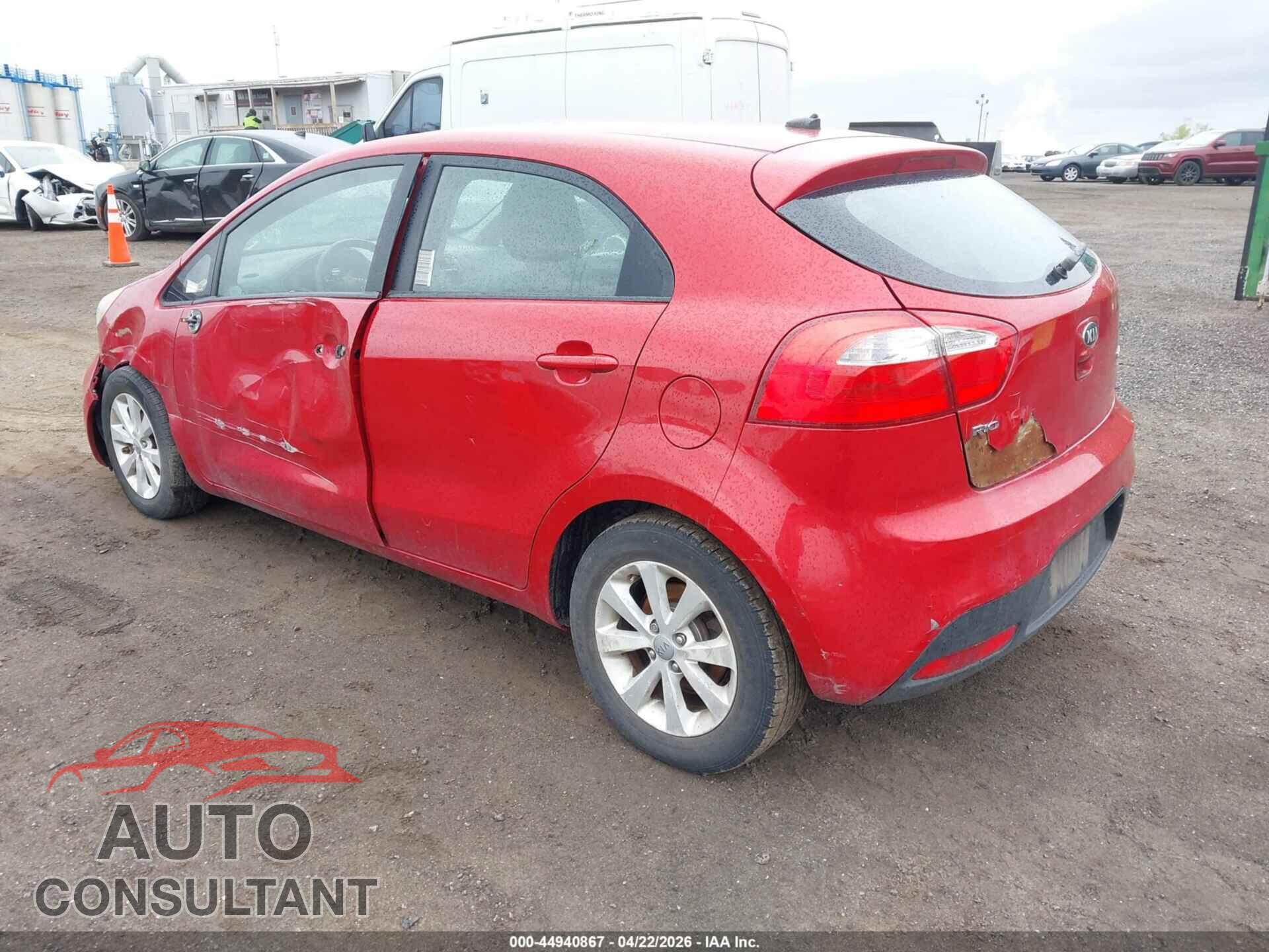 KIA RIO 2013 - KNADN5A35D6190550
