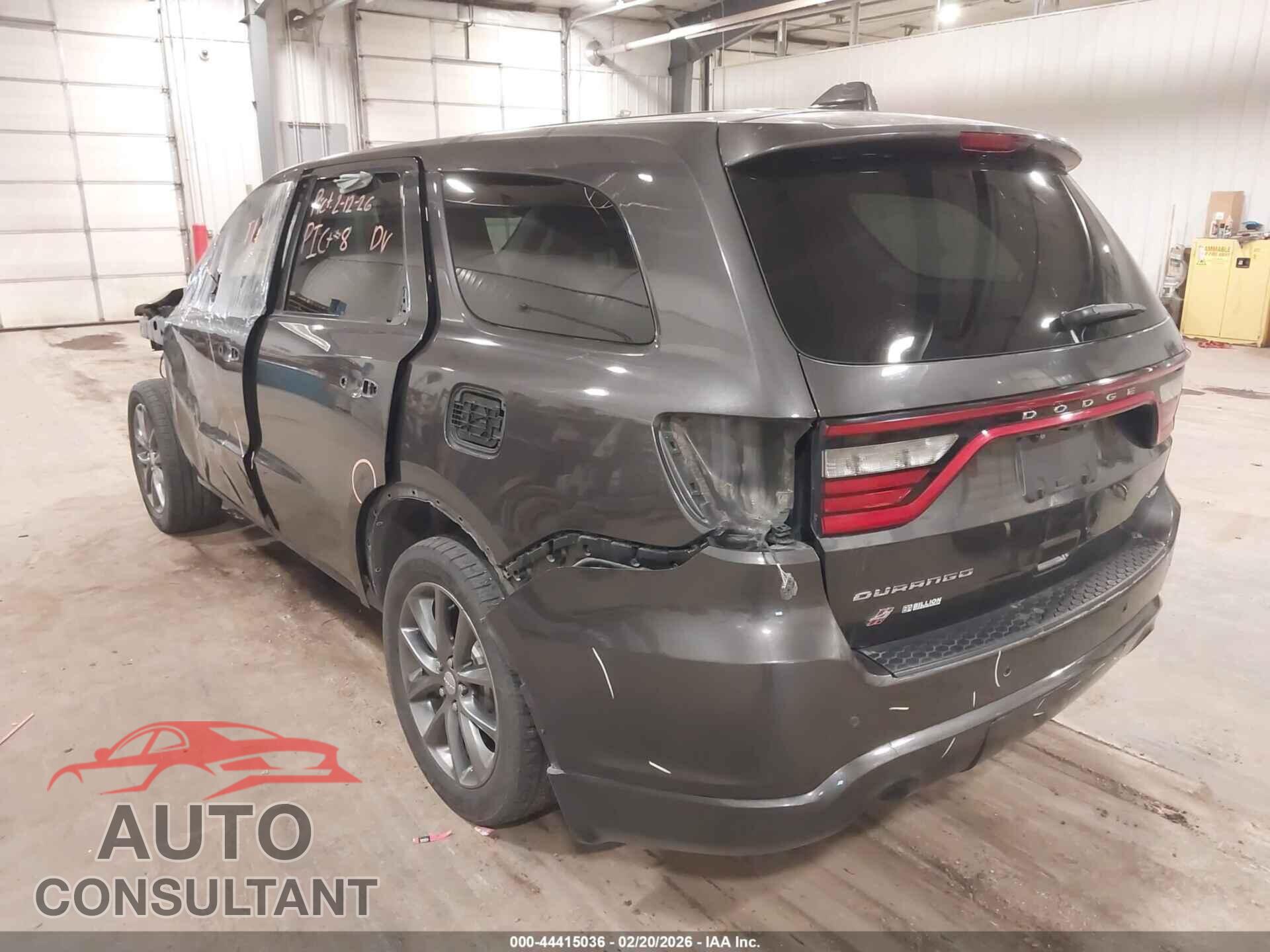 DODGE DURANGO 2018 - 1C4RDJDGXJC133194
