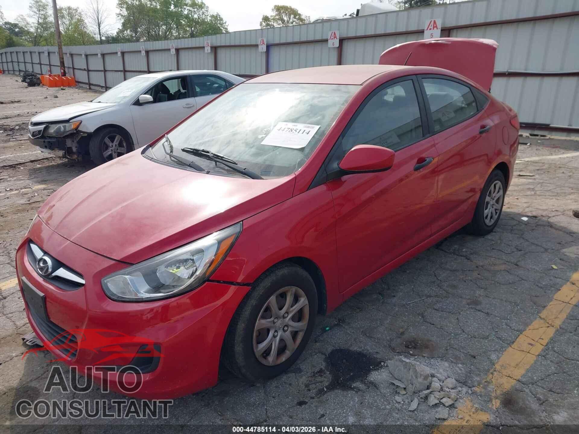 HYUNDAI ACCENT 2012 - KMHCT4AE1CU056205