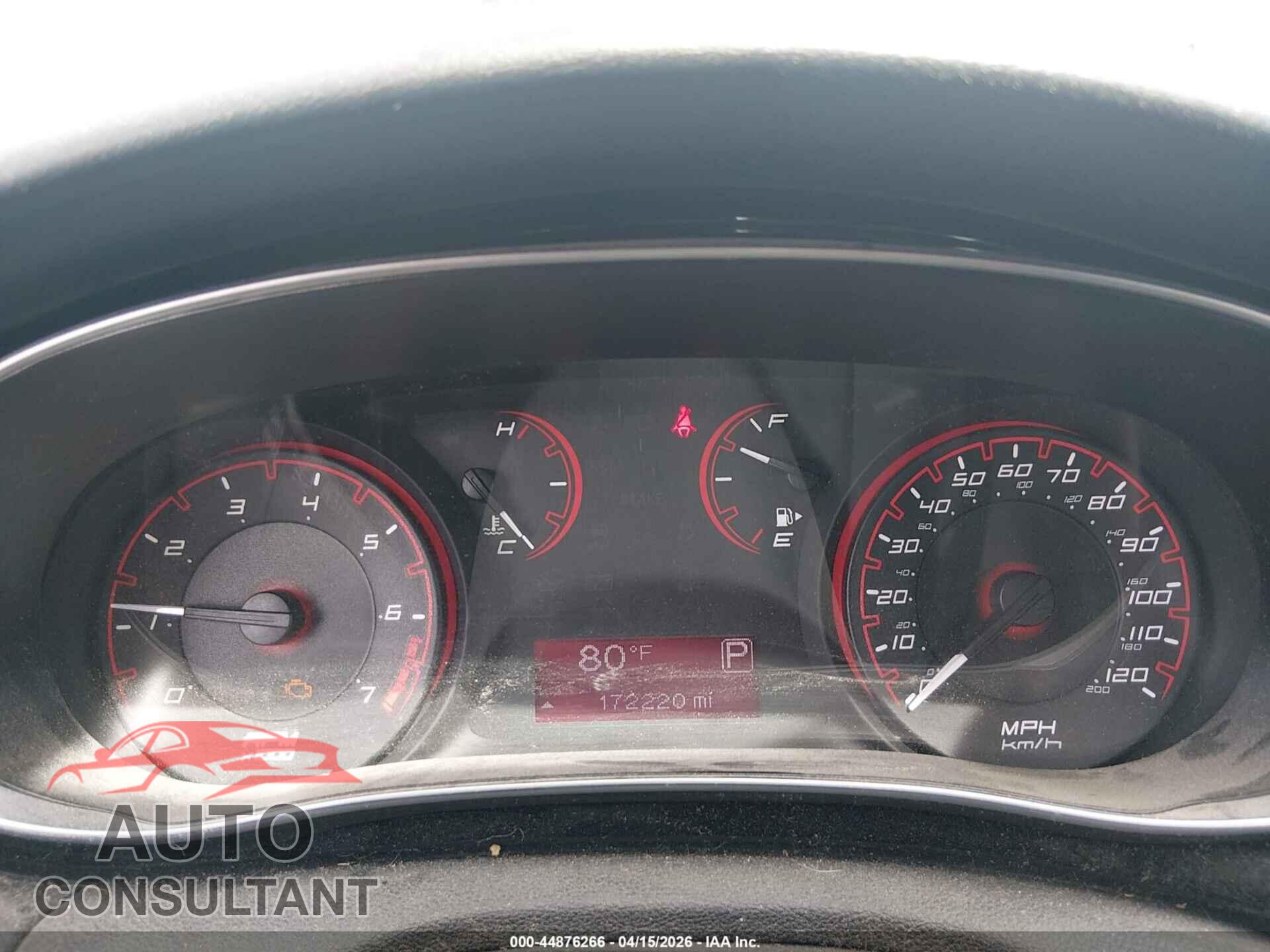 DODGE DART 2013 - 1C3CDFBA8DD335892