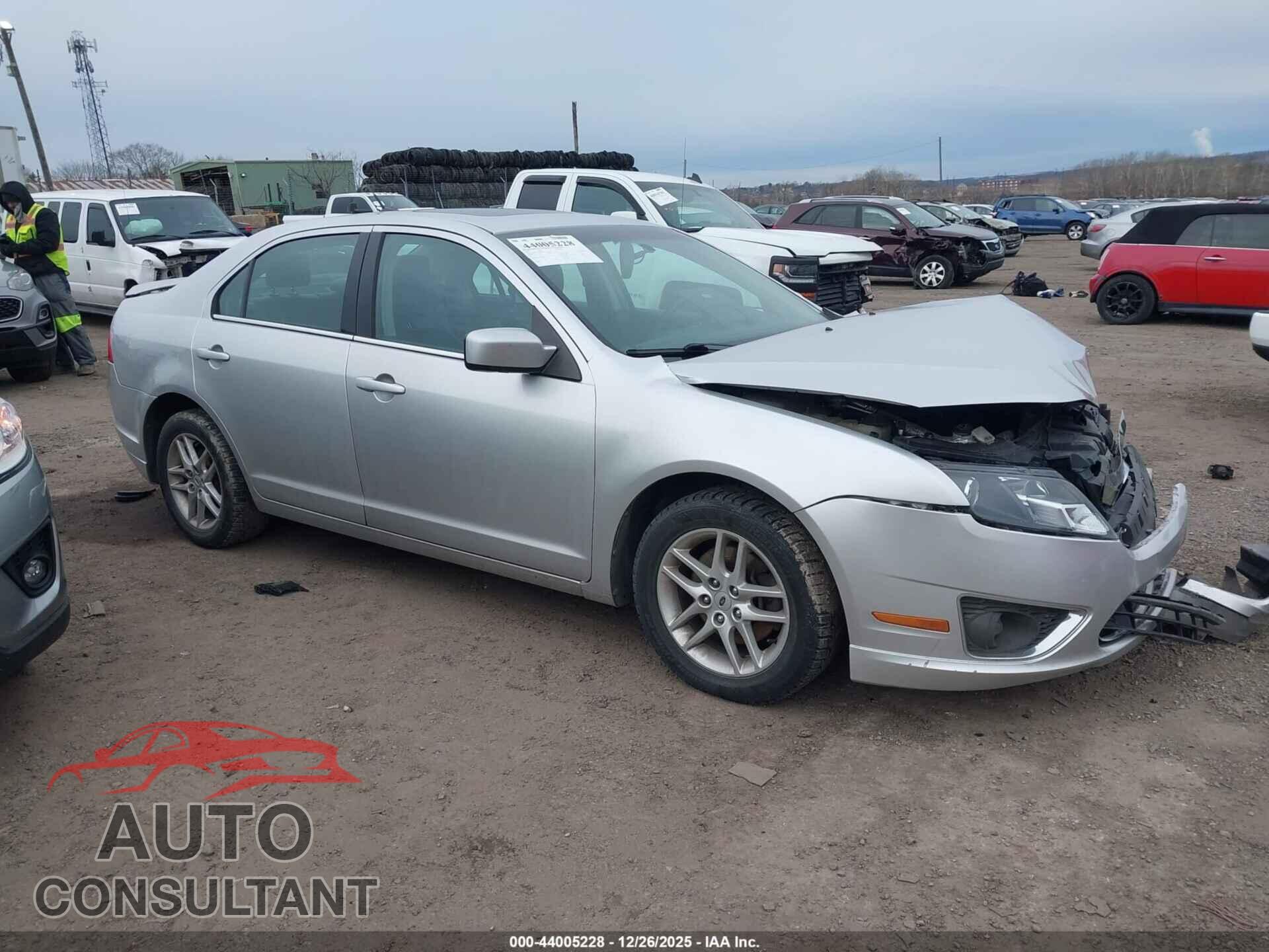 FORD FUSION 2012 - 3FAHP0JA5CR370926