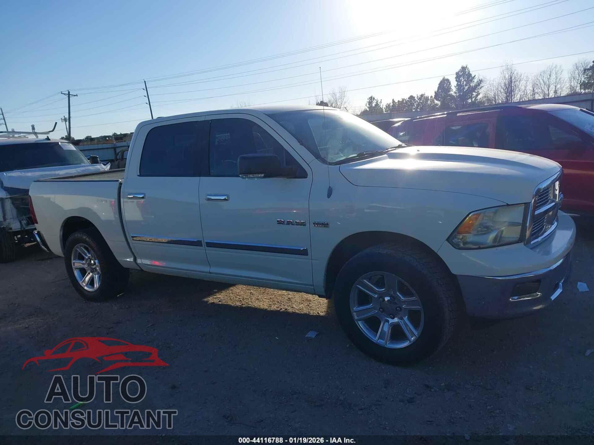 DODGE RAM 1500 2010 - 1D7RB1CT9AS230578