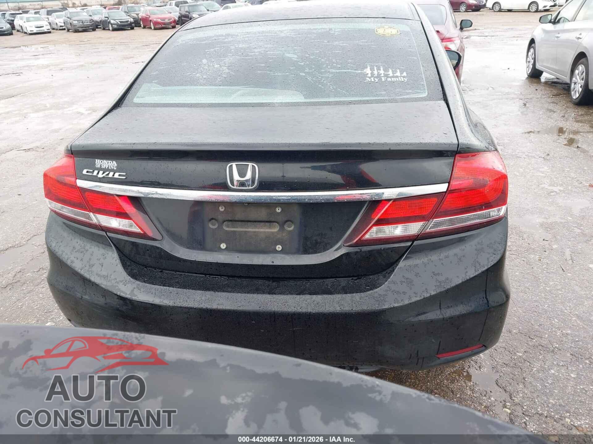 HONDA CIVIC 2014 - 19XFB2F80EE010037