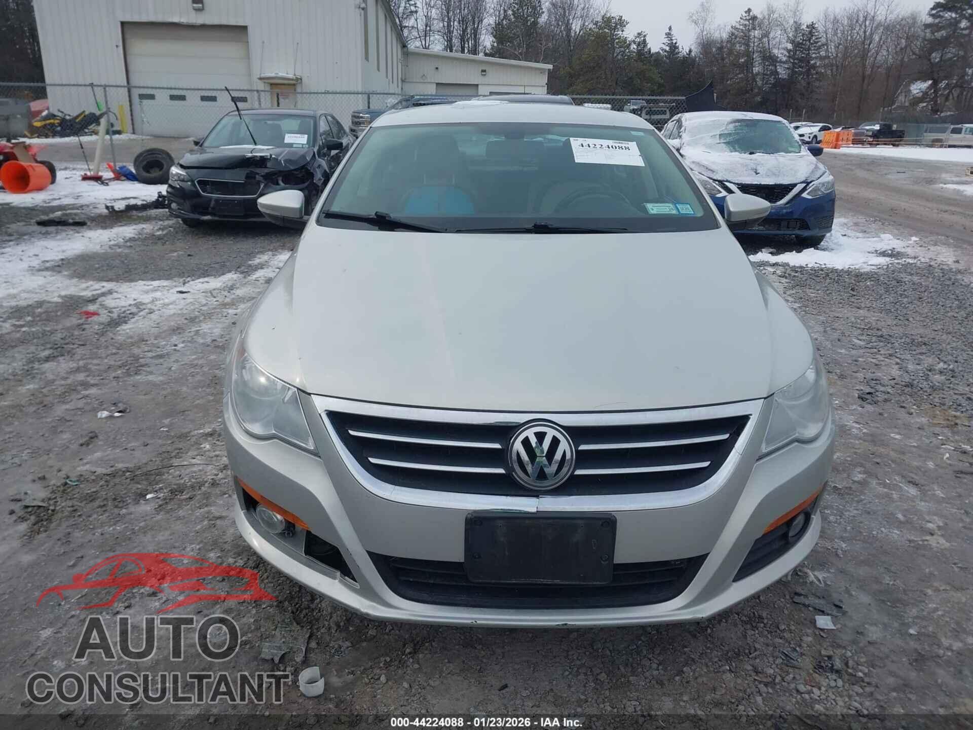VOLKSWAGEN CC 2009 - WVWNL73C29E522950