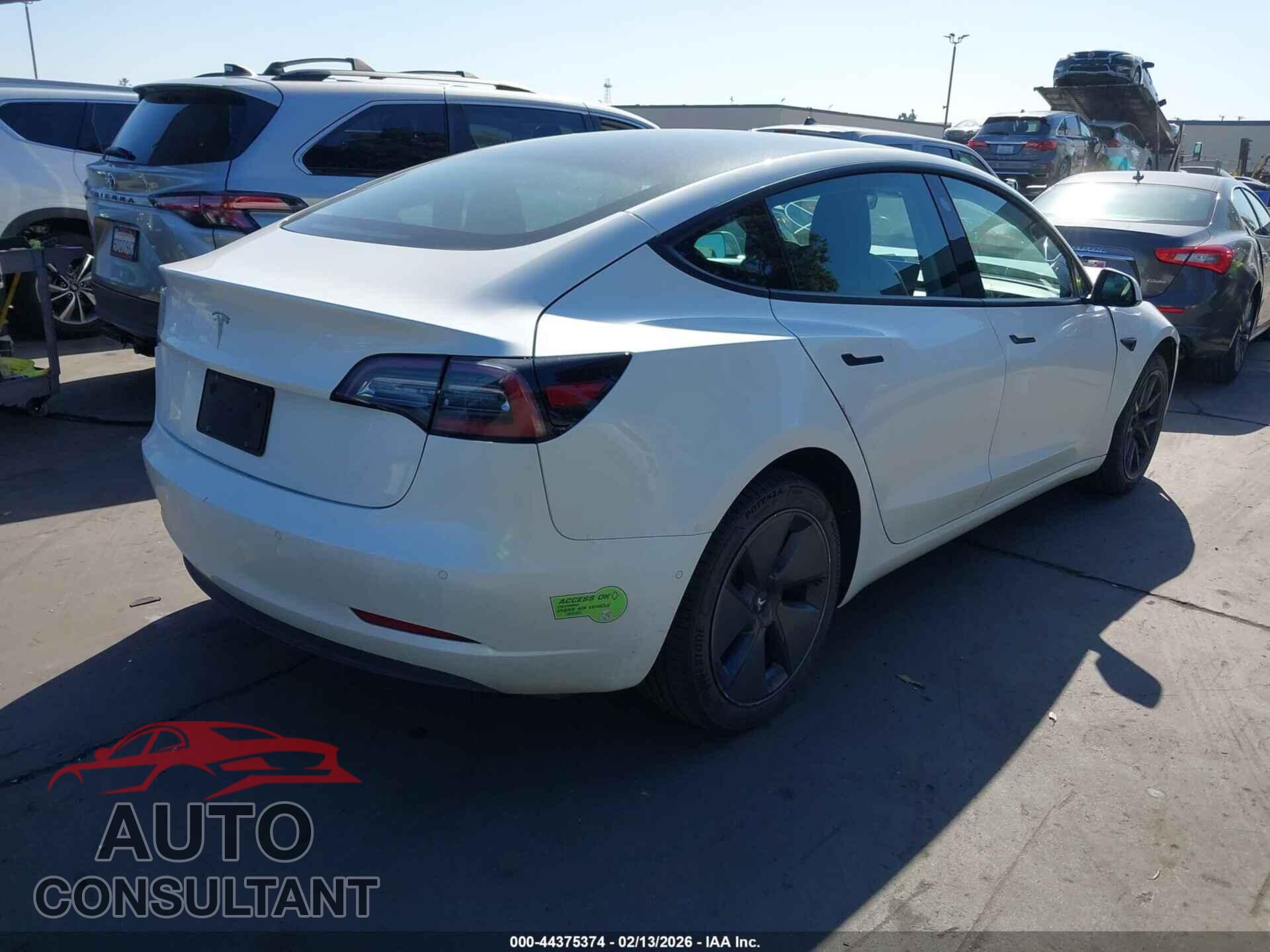 TESLA MODEL 3 2021 - 5YJ3E1EA0MF996770