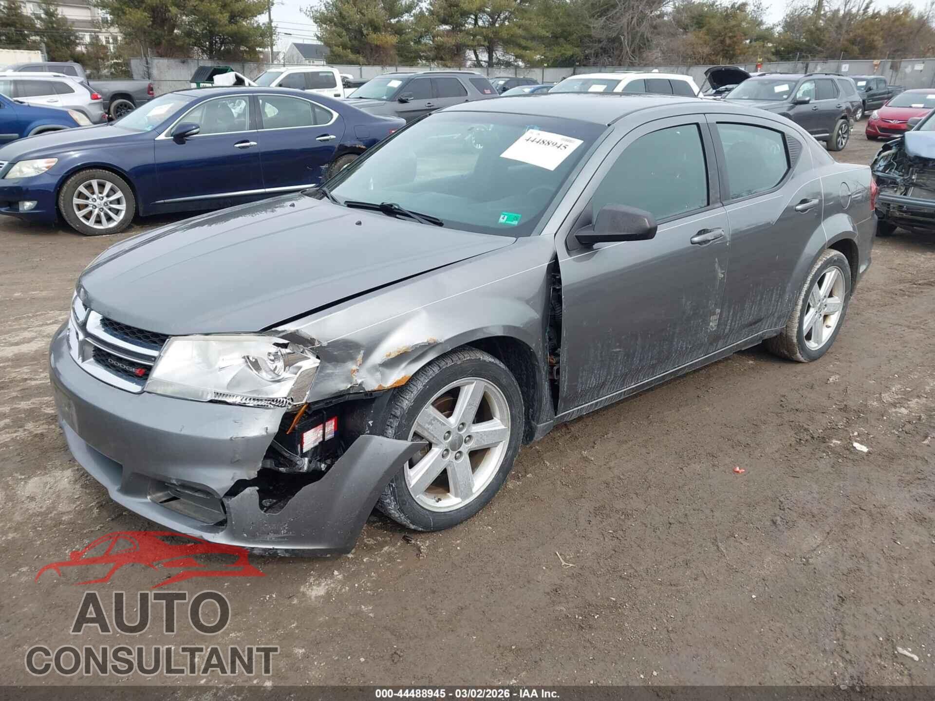 DODGE AVENGER 2013 - 1C3CDZAB9DN530194