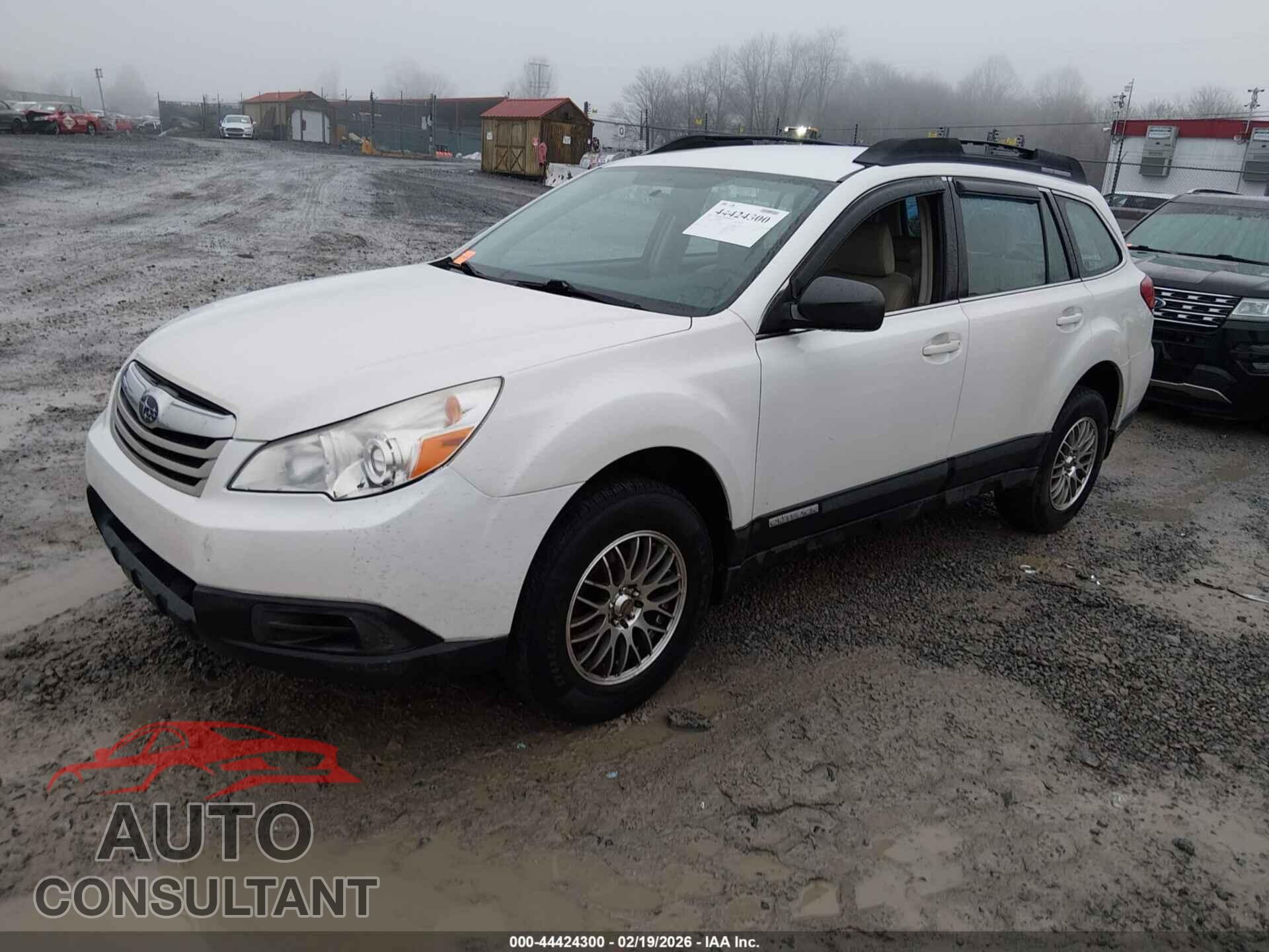SUBARU OUTBACK 2011 - 4S4BRBAC3B3442478