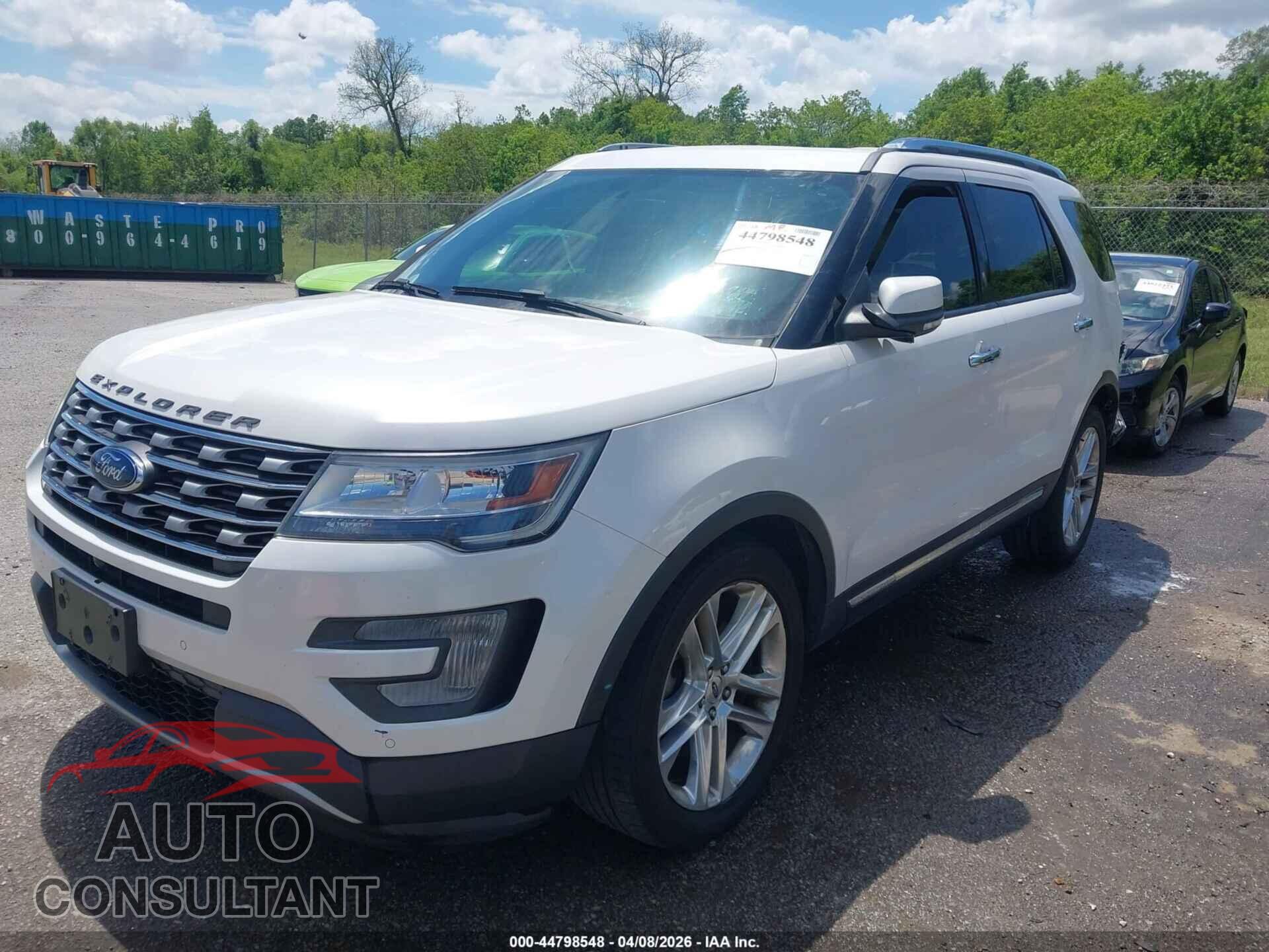 FORD EXPLORER 2017 - 1FM5K7FH4HGE36452