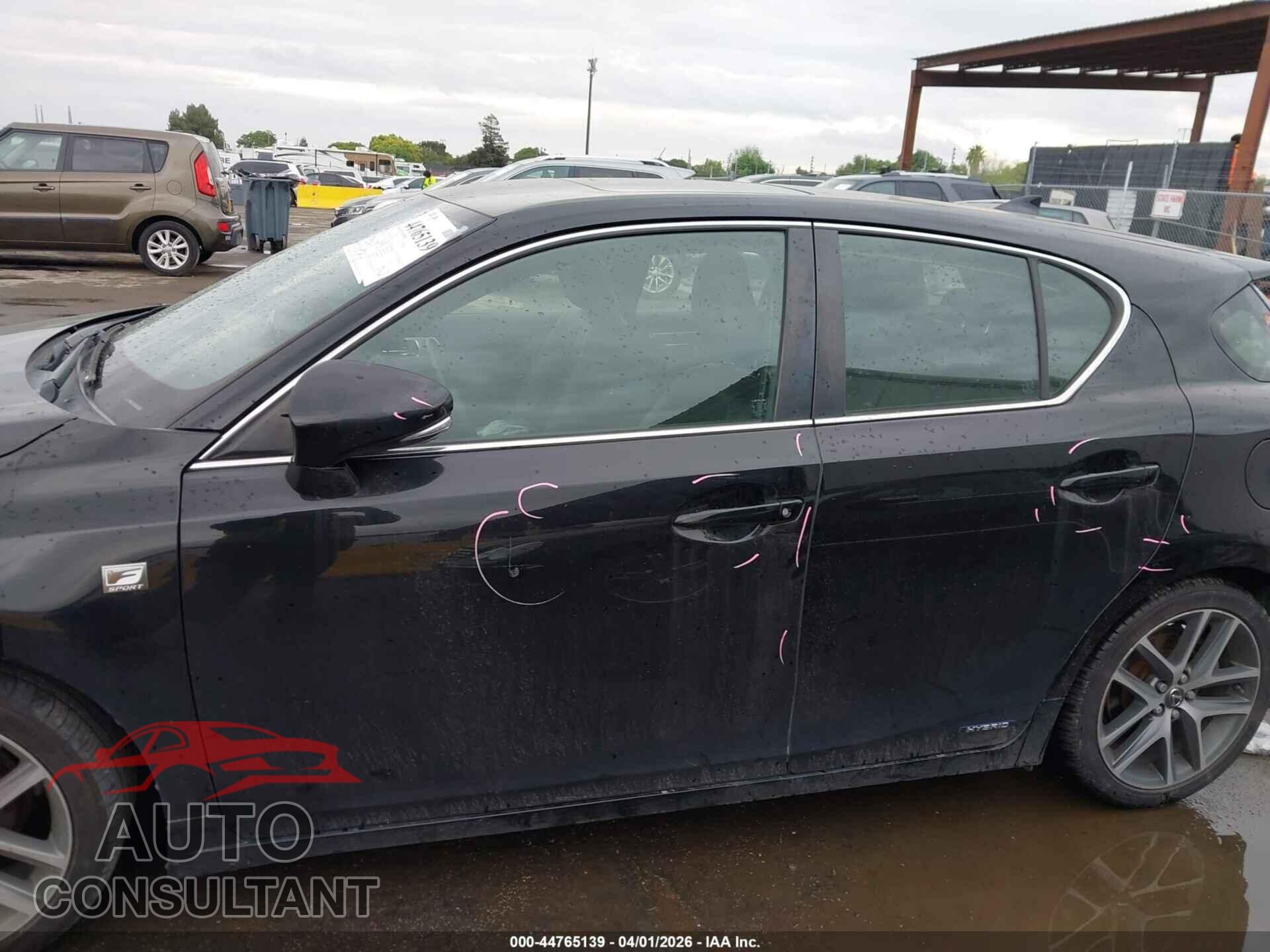LEXUS CT 200H 2015 - JTHKD5BH3F2235159