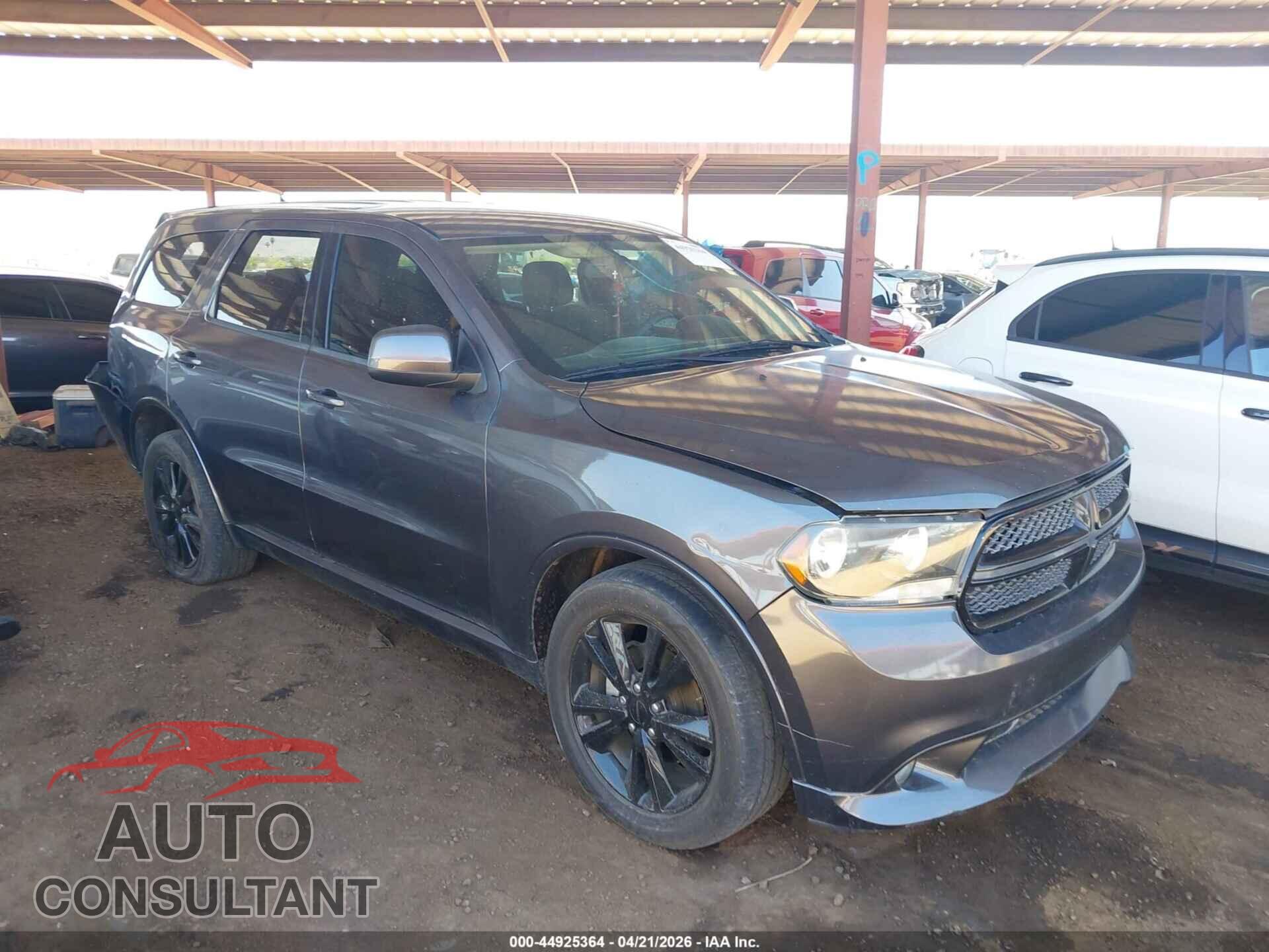 DODGE DURANGO 2013 - 1C4RDHAGXDC692665