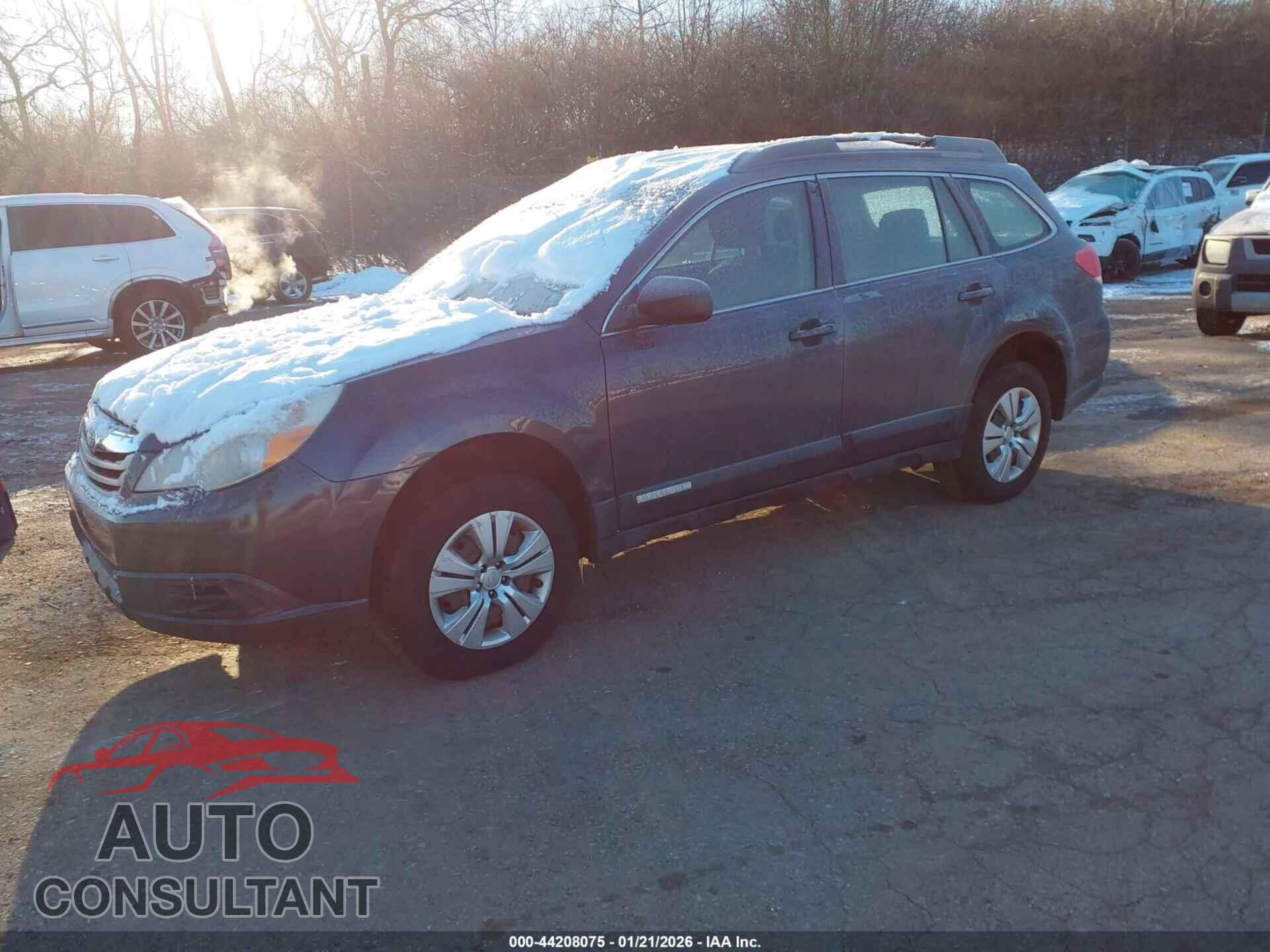 SUBARU OUTBACK 2012 - 4S4BRBAC5C3209963