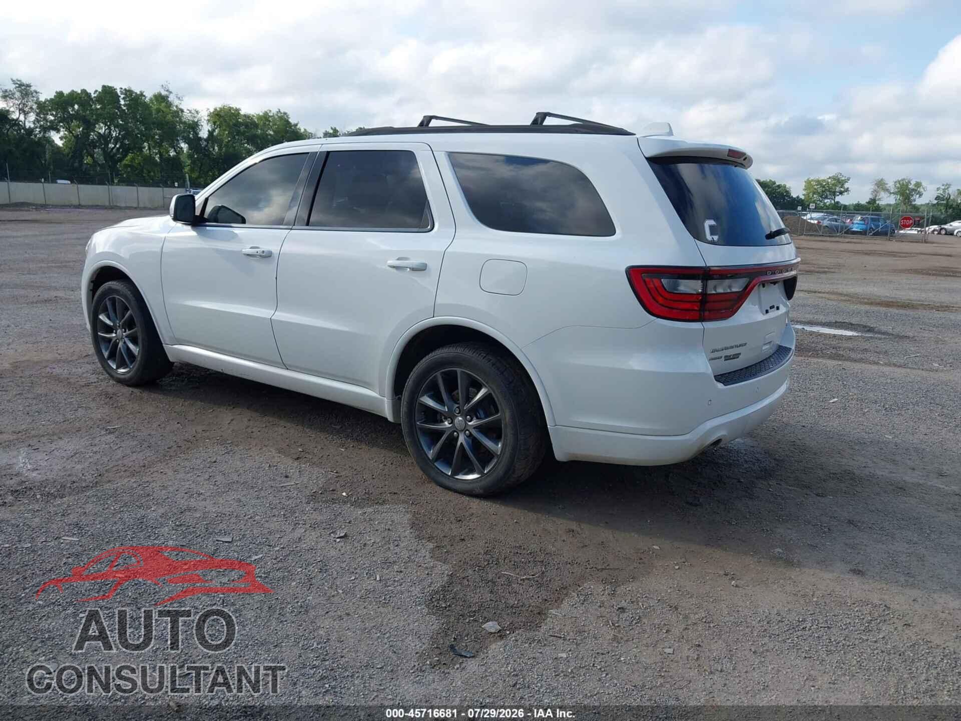 DODGE DURANGO 2017 - 1C4RDJDGXHC961059