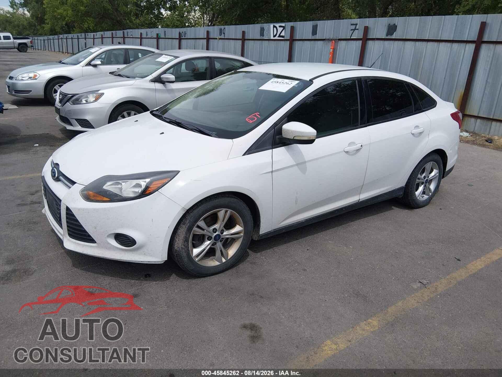 FORD FOCUS 2014 - 1FADP3F27EL265307