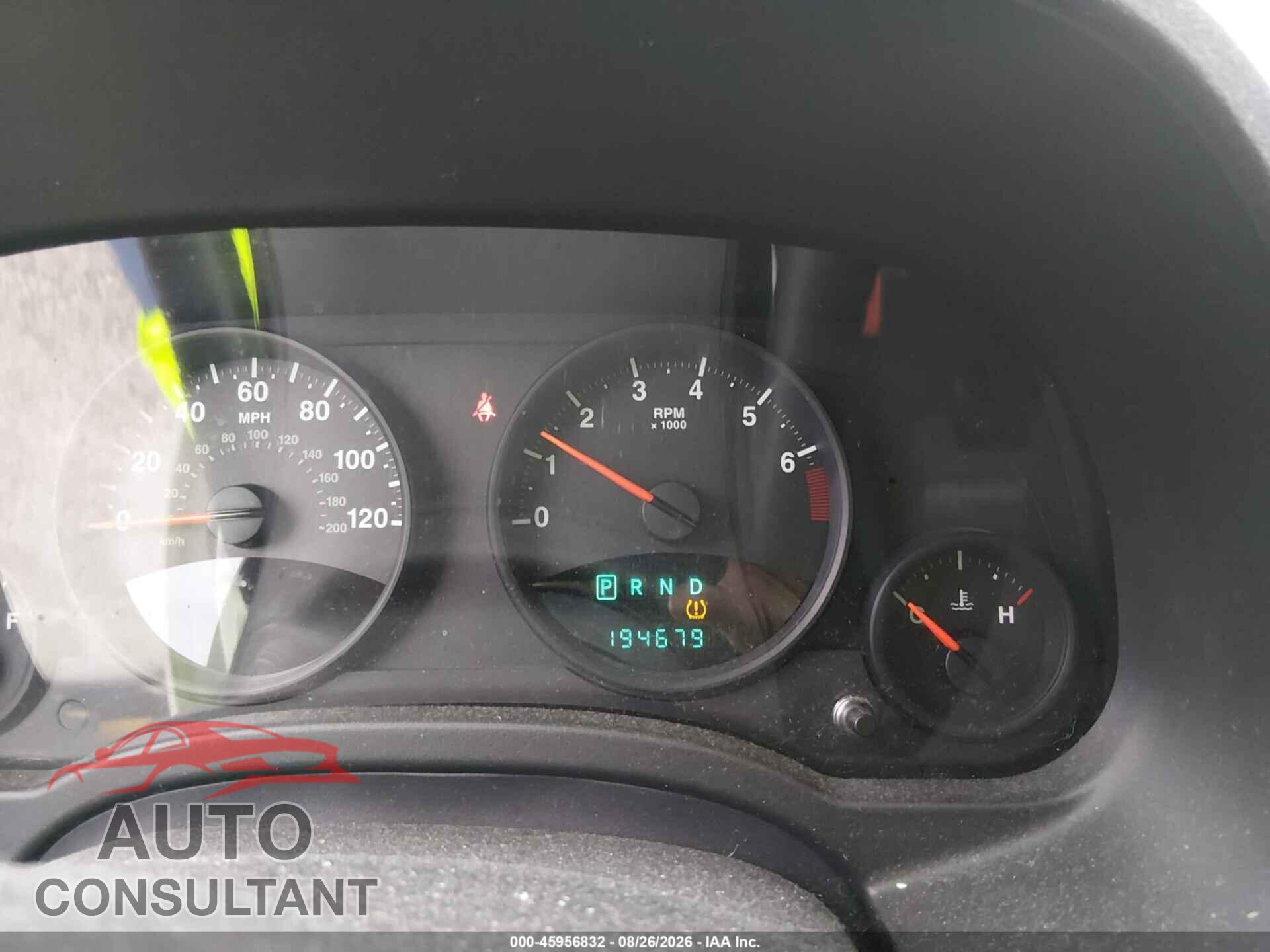 JEEP COMPASS 2012 - 1C4NJCEB8CD627475