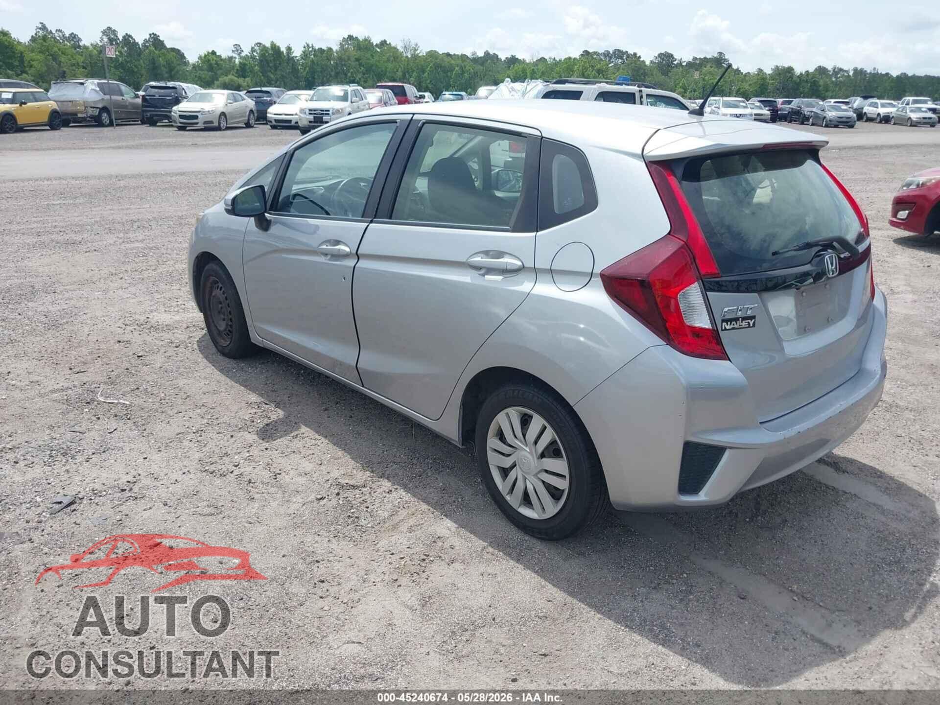 HONDA FIT 2017 - JHMGK5H57HS007743