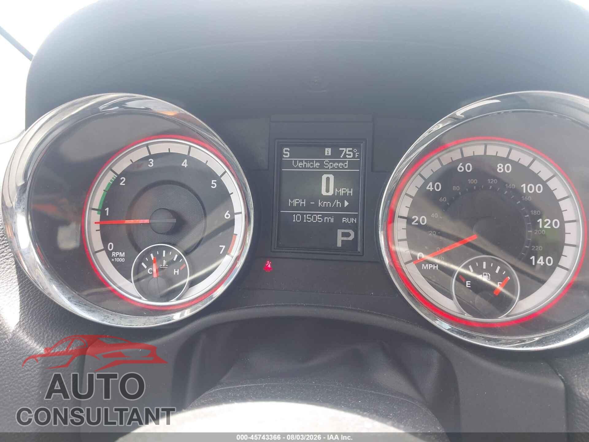 DODGE DURANGO 2013 - 1C4RDJDG0DC667938