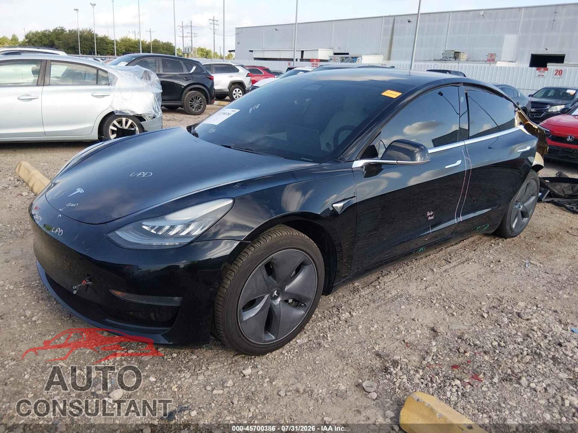 TESLA MODEL 3 2019 - 5YJ3E1EA8KF413035