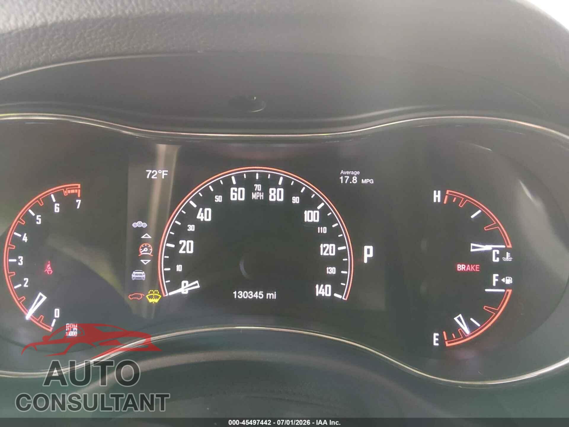 DODGE DURANGO 2017 - 1C4RDJDGXHC870549