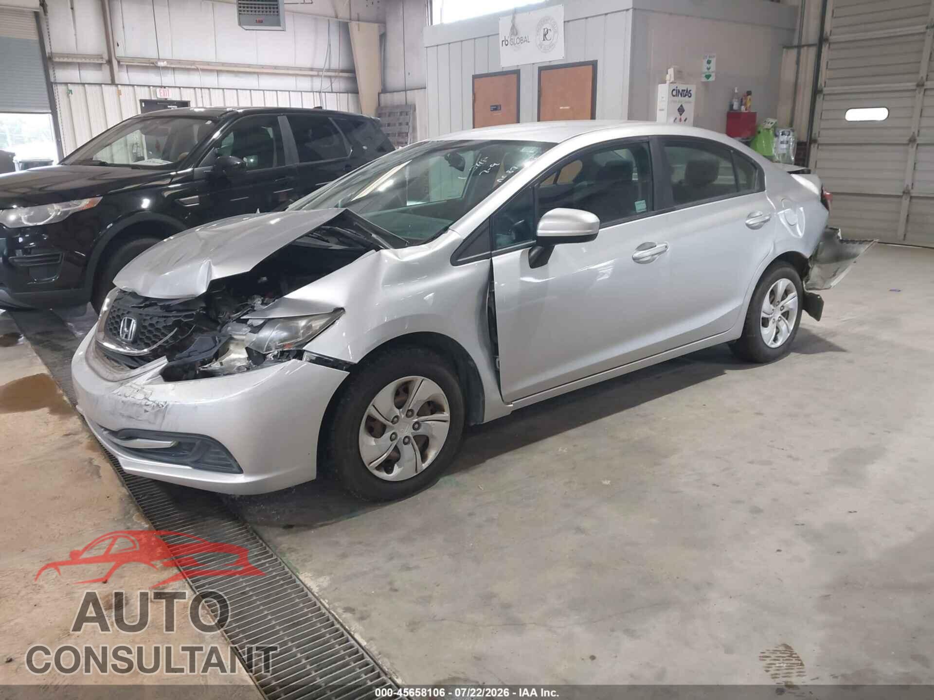 HONDA CIVIC 2014 - 19XFB2F5XEE270046