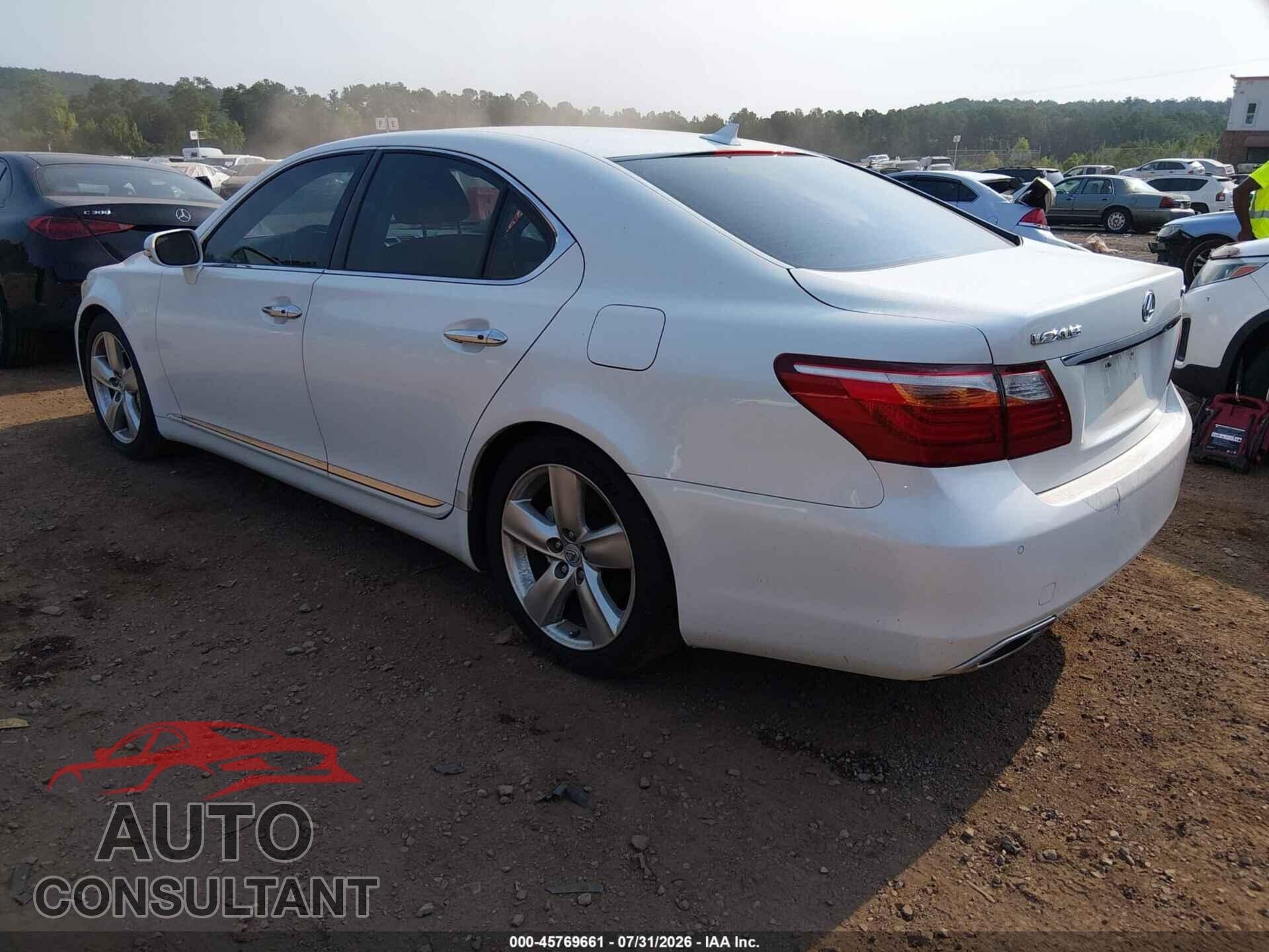LEXUS LS 2010 - JTHBL5EF1A5091907