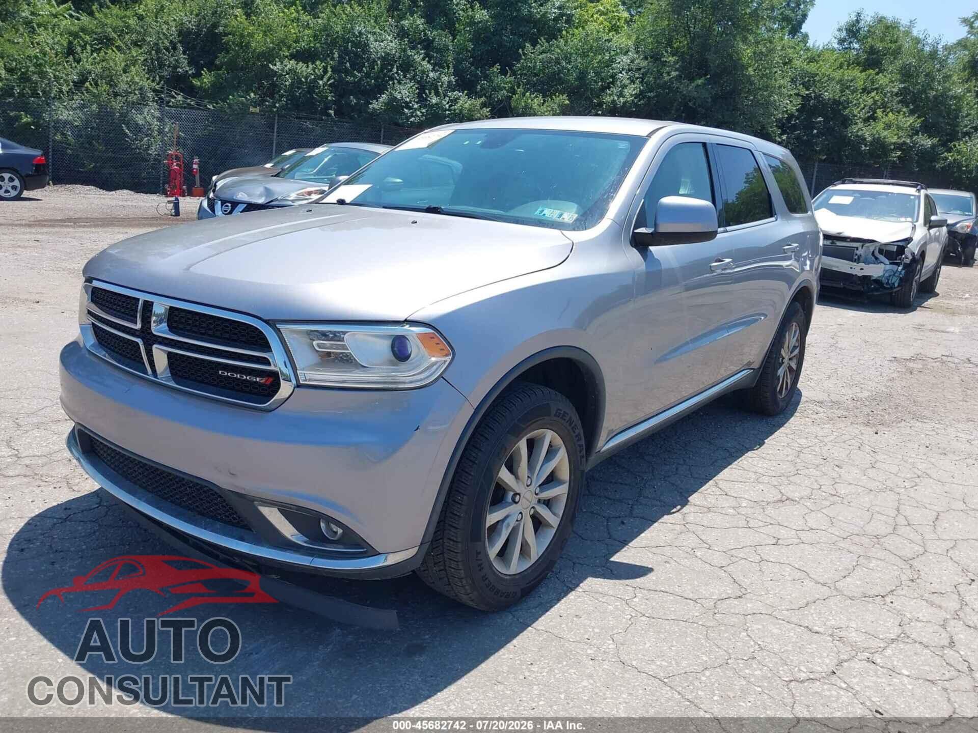 DODGE DURANGO 2017 - 1C4RDJAG6HC606457