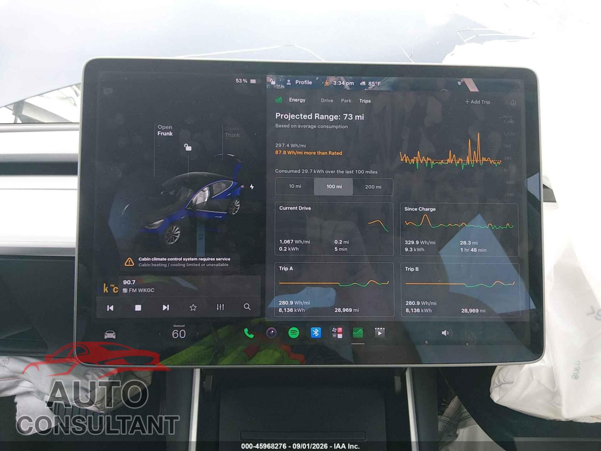 TESLA MODEL 3 2020 - 5YJ3E1EA3LF615833