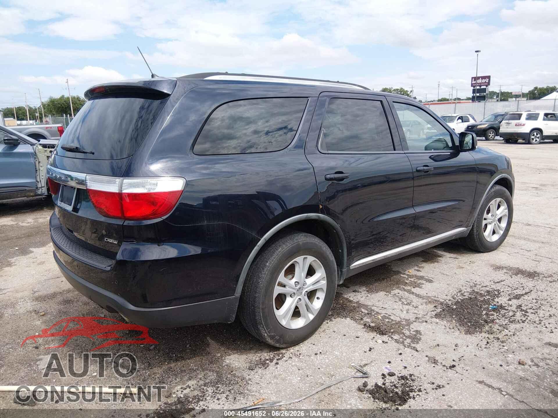 DODGE DURANGO 2011 - 1D4RD4GG7BC598226