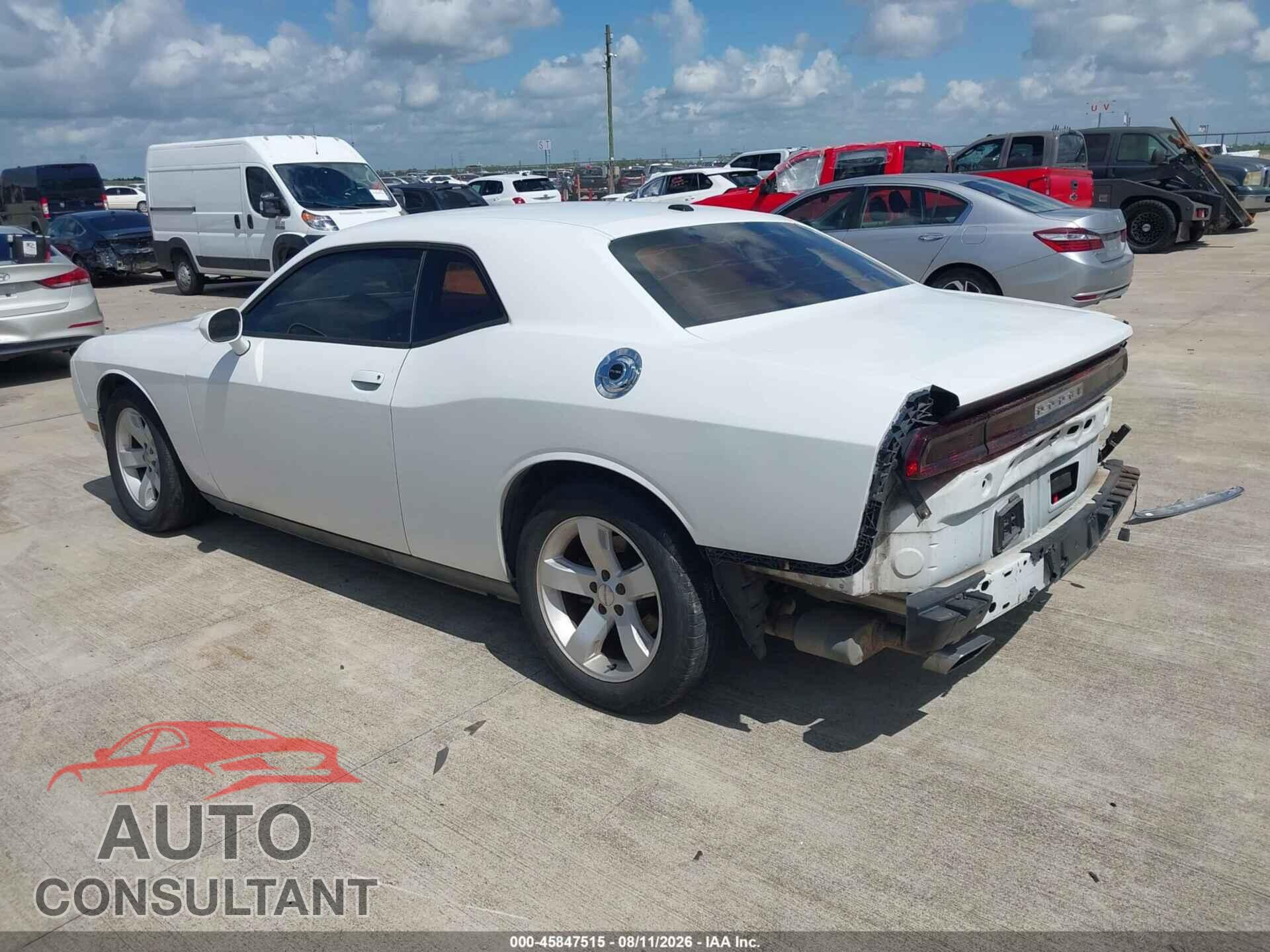 DODGE CHALLENGER 2013 - 2C3CDYAG5DH700467