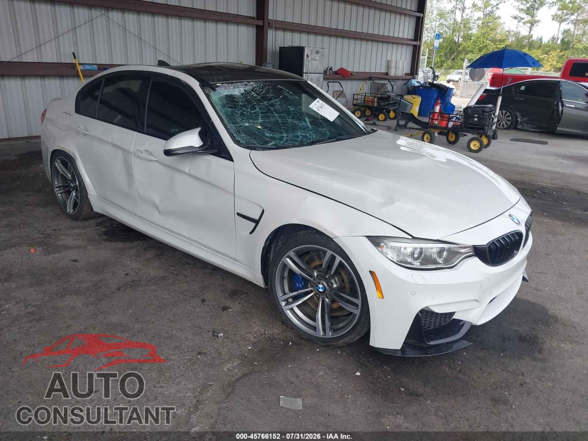 BMW M3 2016 - WBS8M9C53G5D31540