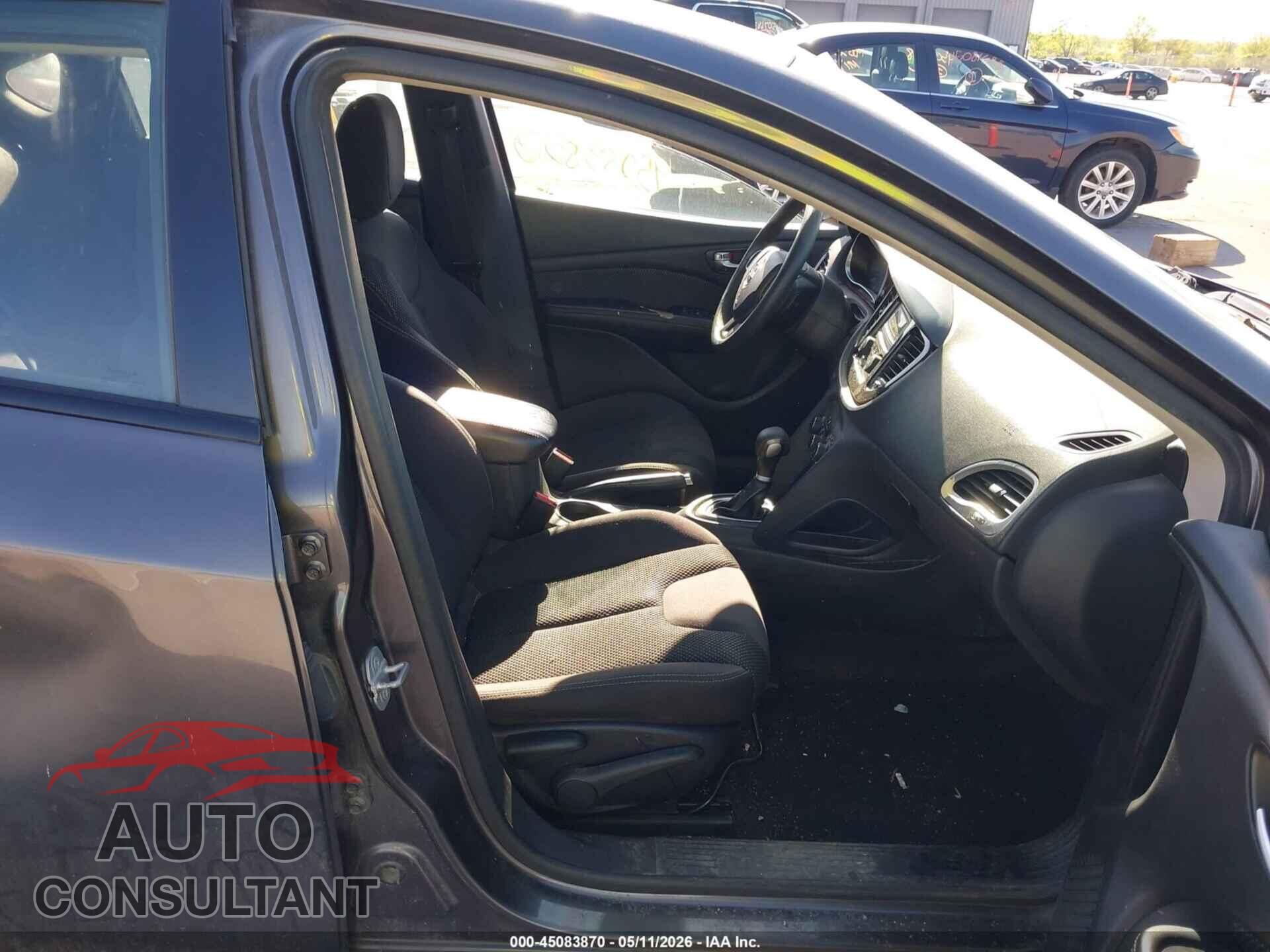 DODGE DART 2015 - 1C3CDFBB6FD172879