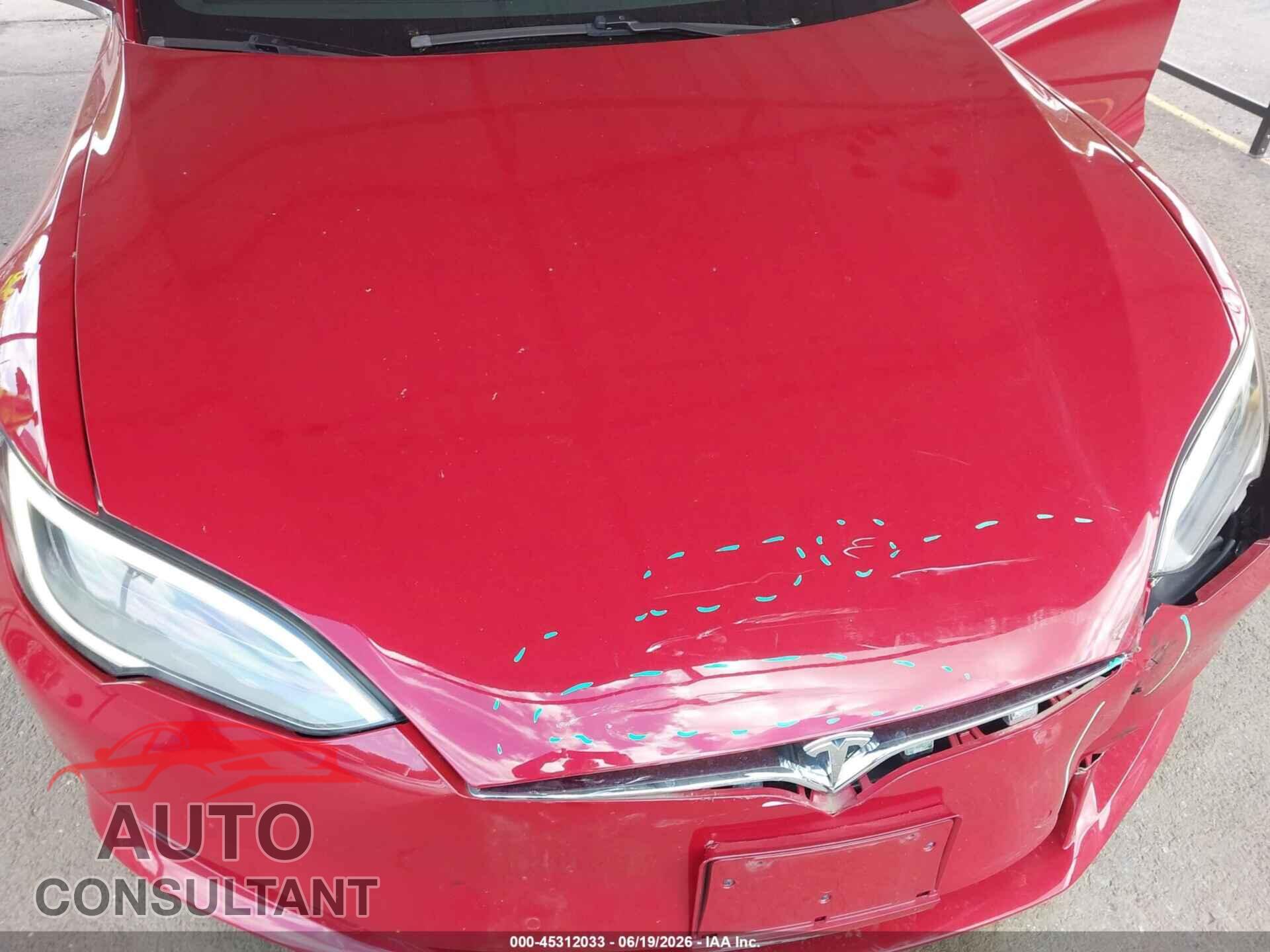 TESLA MODEL S 2017 - 5YJSA1E25HF201153