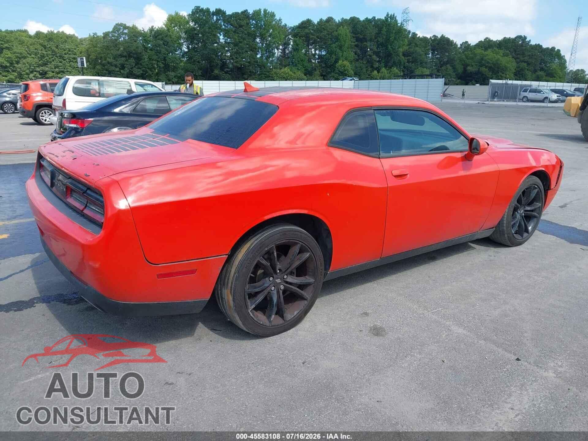 DODGE CHALLENGER 2017 - 2C3CDZAG4HH527438