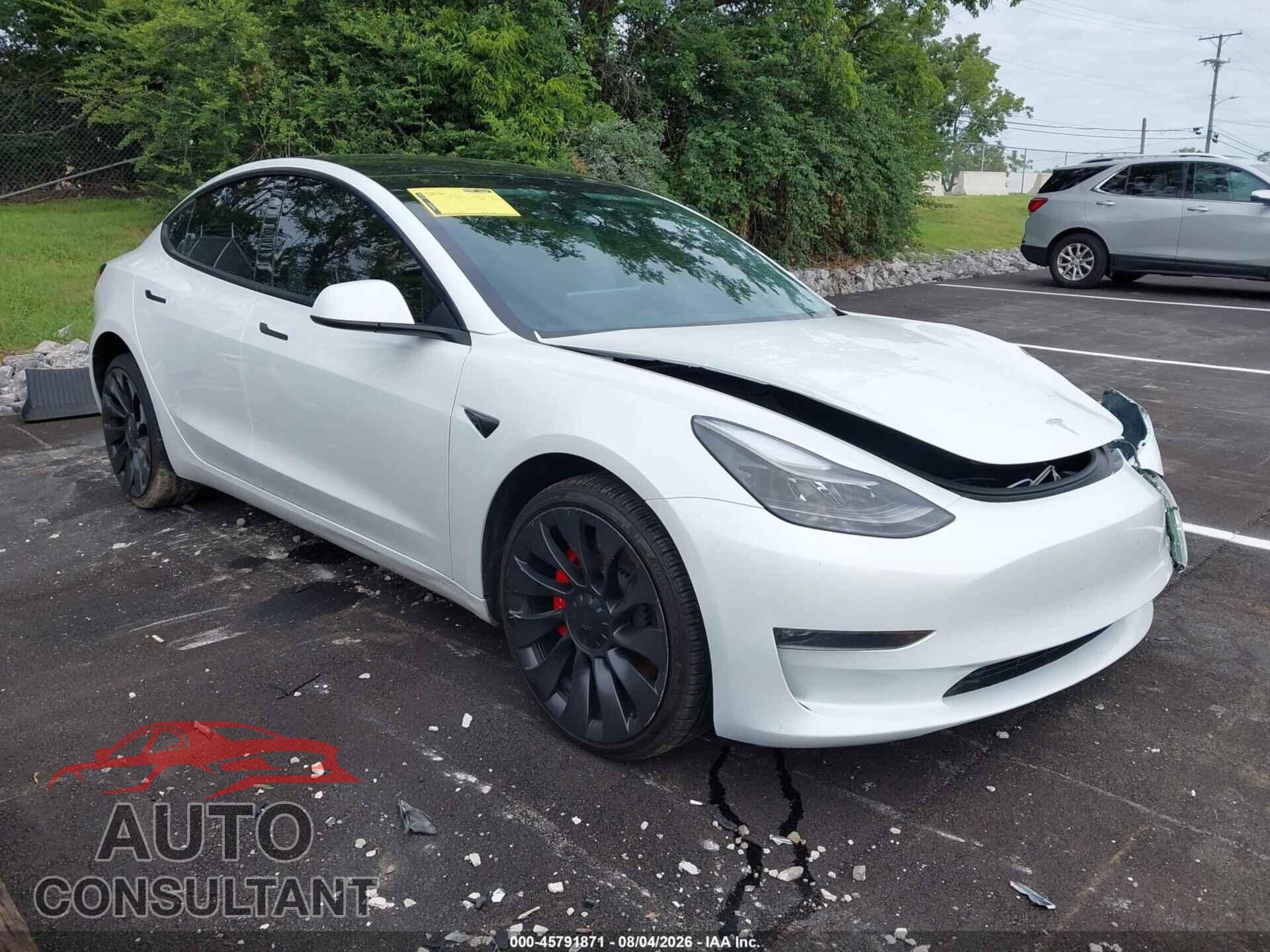 TESLA MODEL 3 2023 - 5YJ3E1EC6PF481987