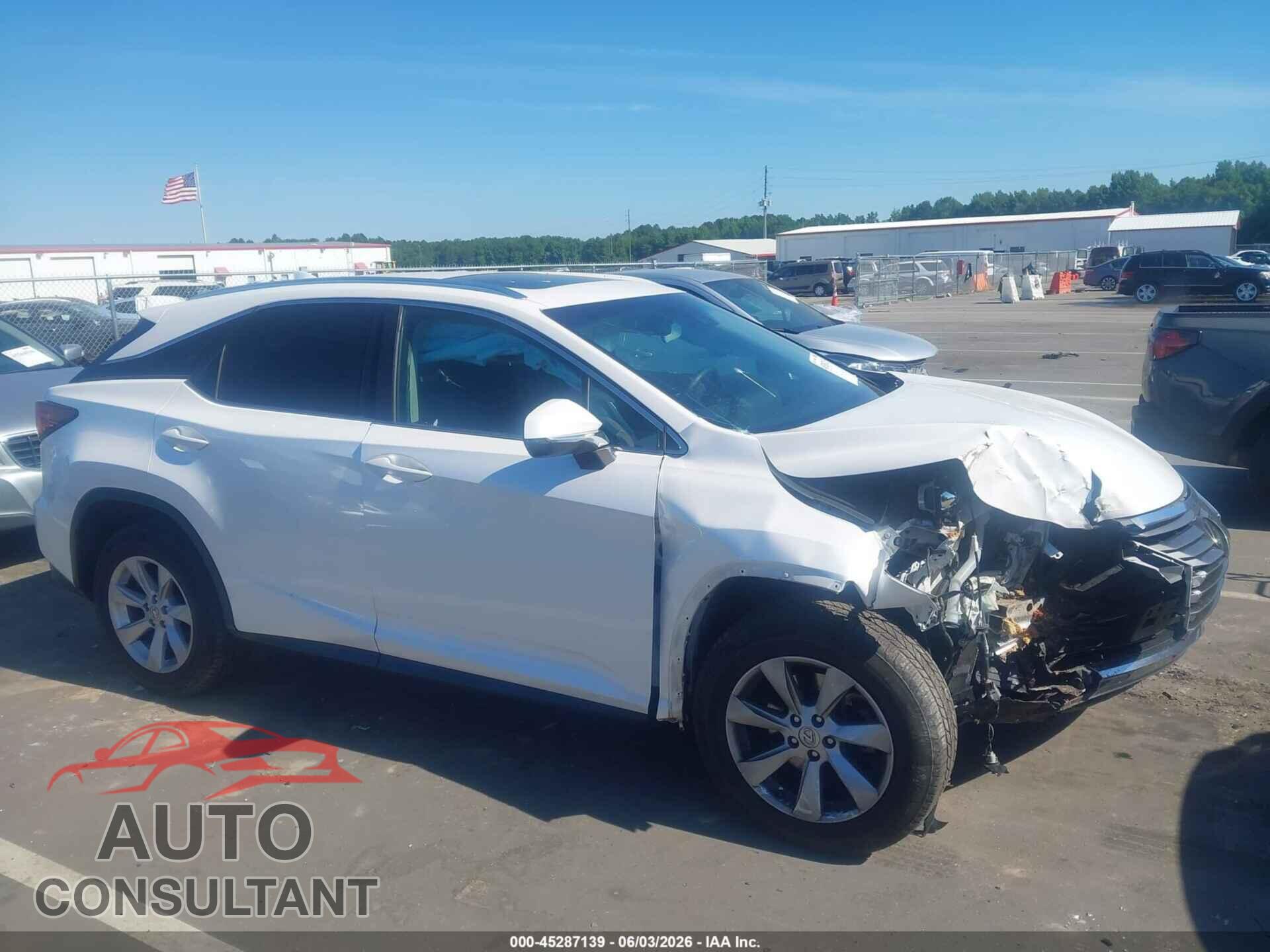 LEXUS RX 350 2017 - 2T2BZMCA8HC110656