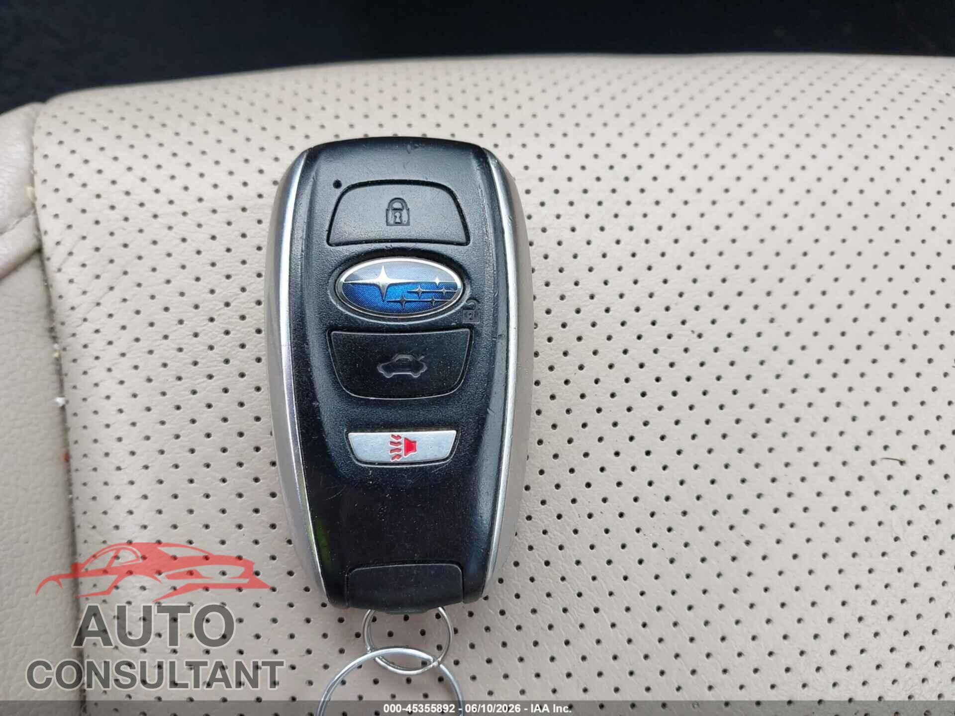 SUBARU OUTBACK 2015 - 4S4BSANC4F3274199