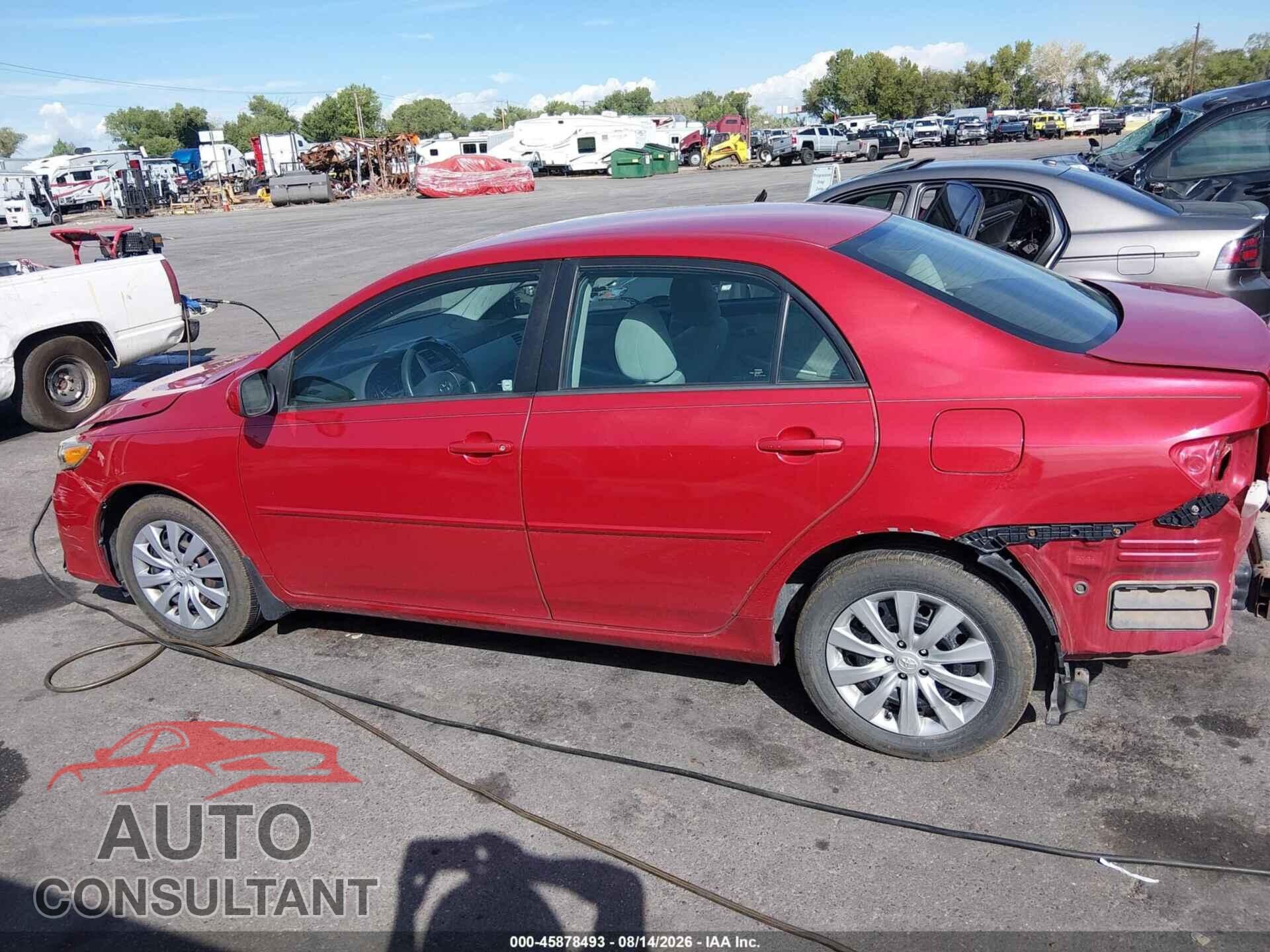 TOYOTA COROLLA 2012 - 5YFBU4EE7CP028896