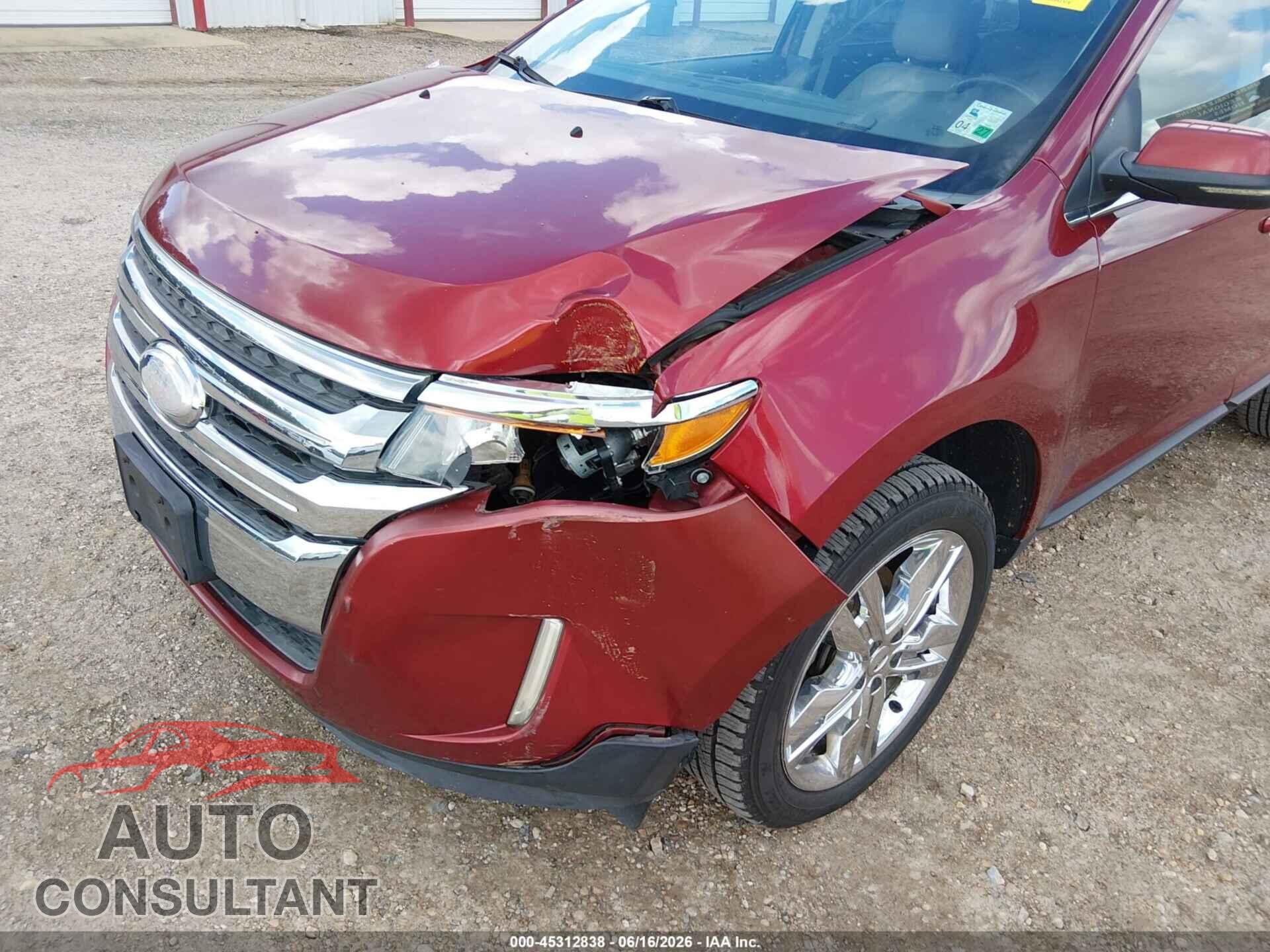 FORD EDGE 2013 - 2FMDK3KC9DBB06208