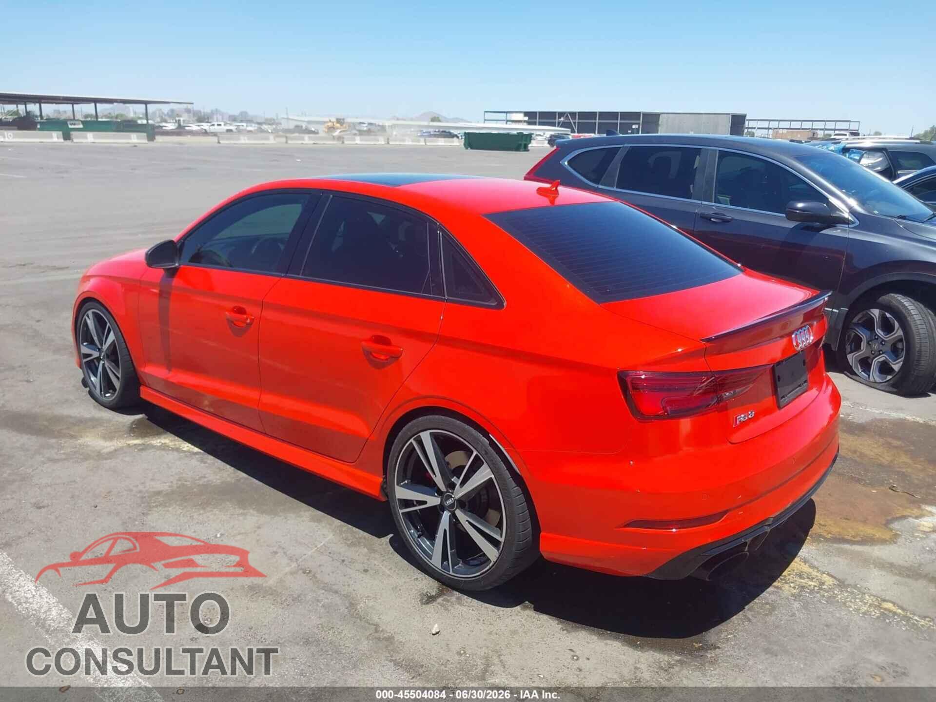 AUDI RS 3 2018 - WUABWGFF3J1905732