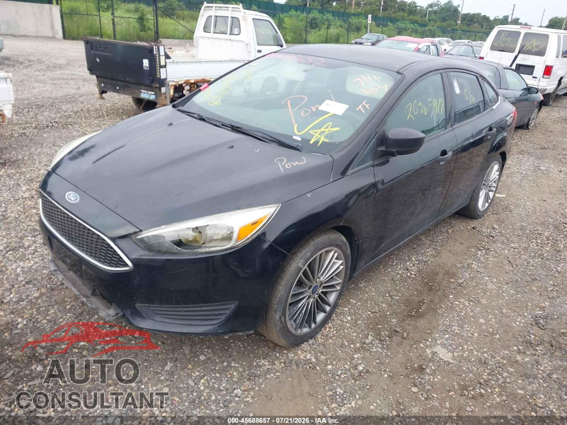 FORD FOCUS 2017 - 1FADP3E23HL281865