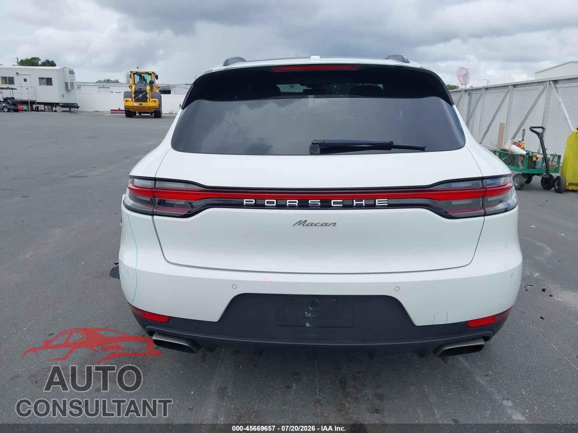PORSCHE MACAN 2021 - WP1AA2A55MLB08690