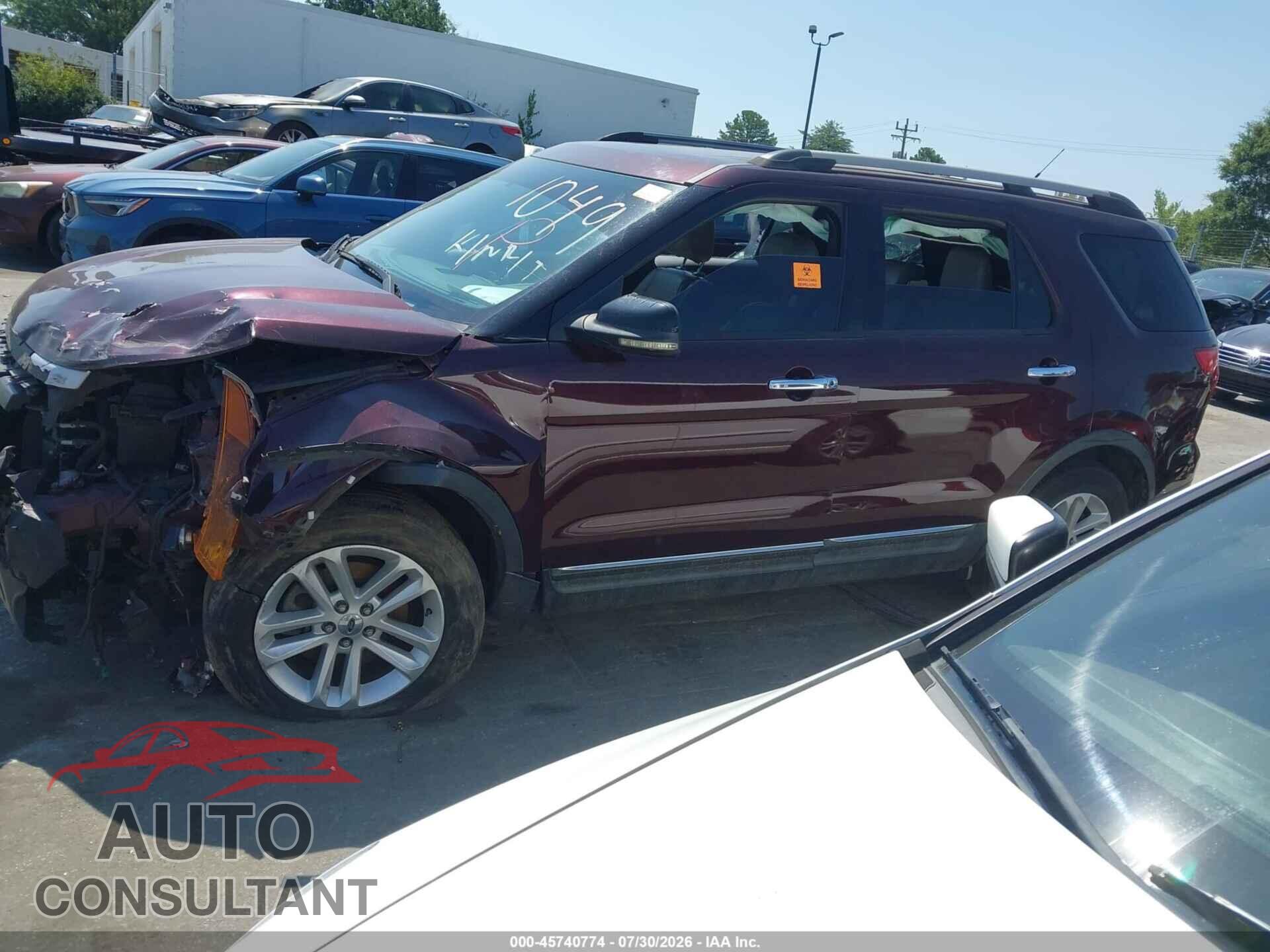 FORD EXPLORER 2011 - 1FMHK7D84BGA71049