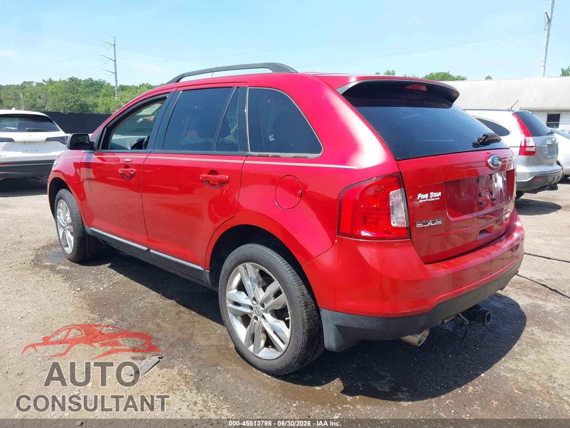 FORD EDGE 2012 - 2FMDK3JC4CBA67267