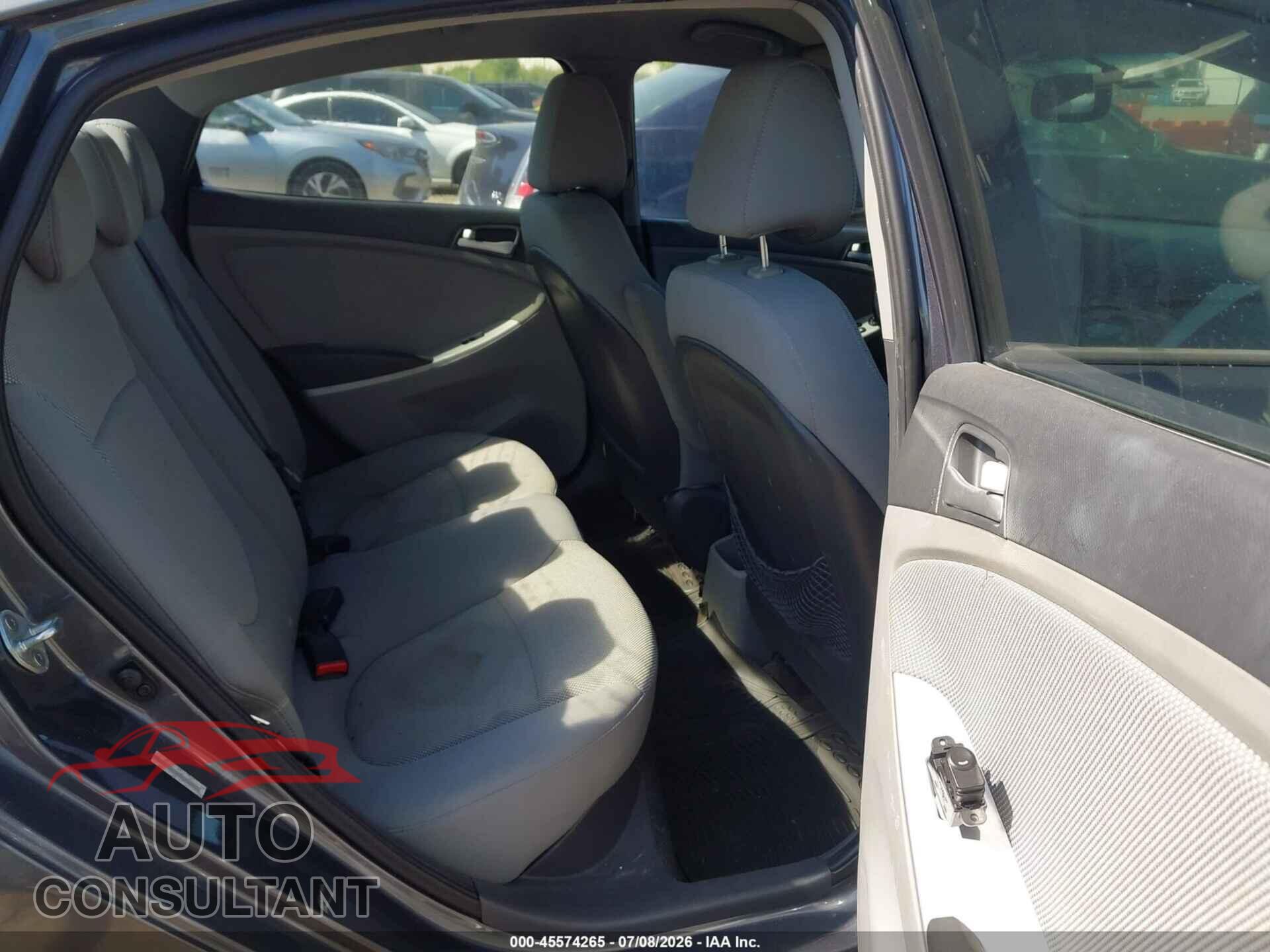 HYUNDAI ACCENT 2013 - KMHCT4AE2DU323594