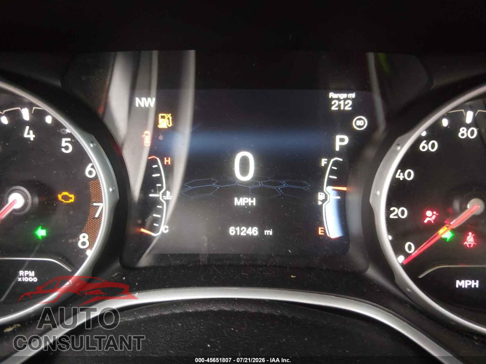 JEEP COMPASS 2020 - 3C4NJDCB8LT242968